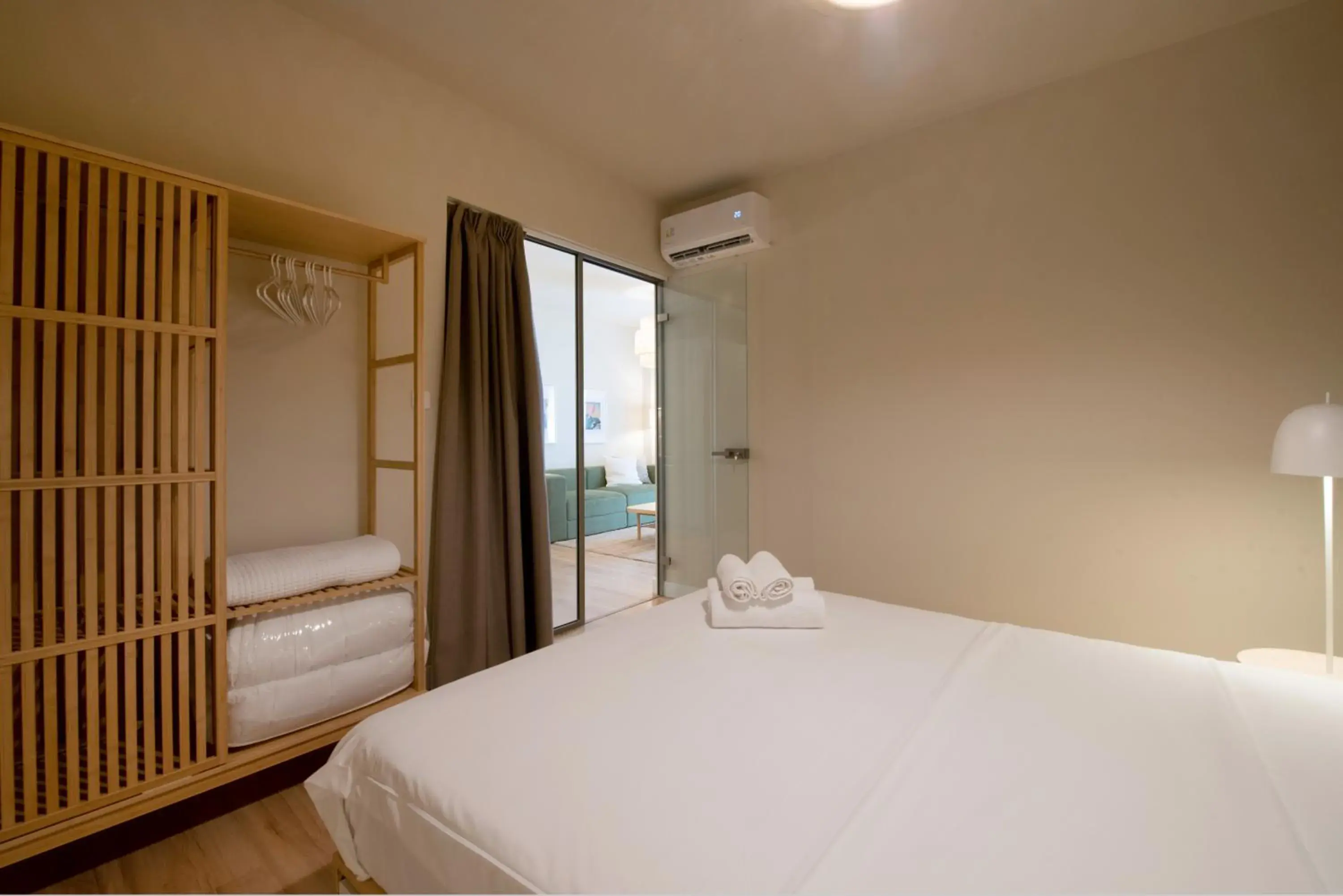 Bed in Mandarin apartments by halu! Bed in Mandarin apartments by halu!