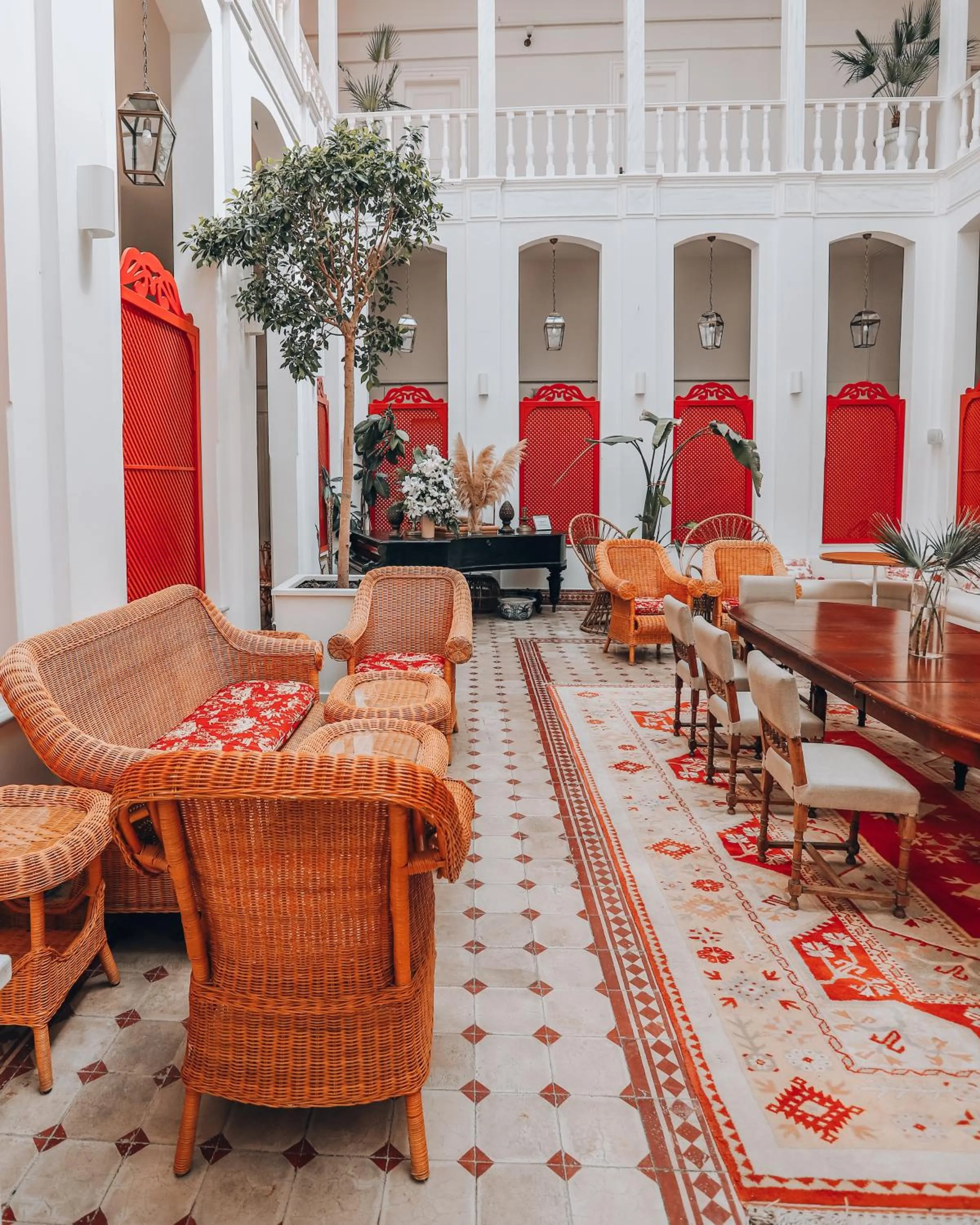 Seating area in Büyükada Splendid Palace Hotel