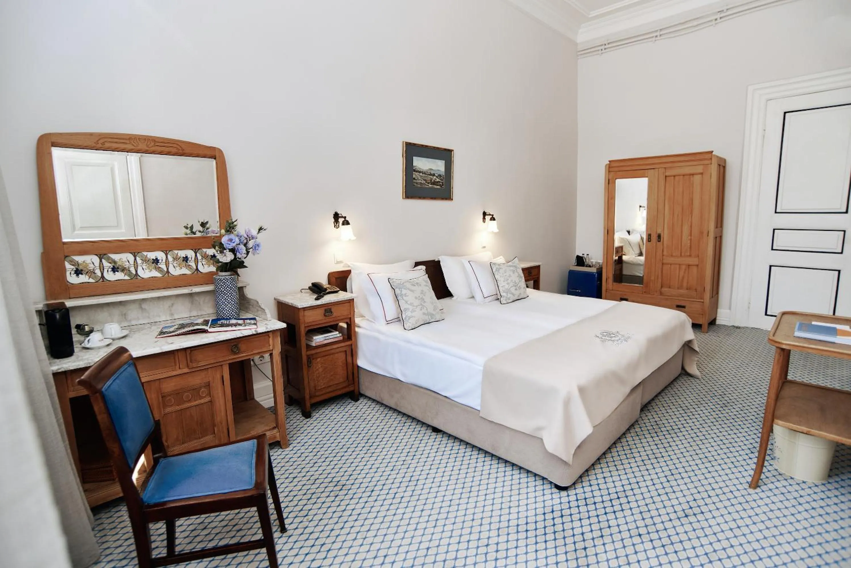 Bed in Büyükada Splendid Palace Hotel