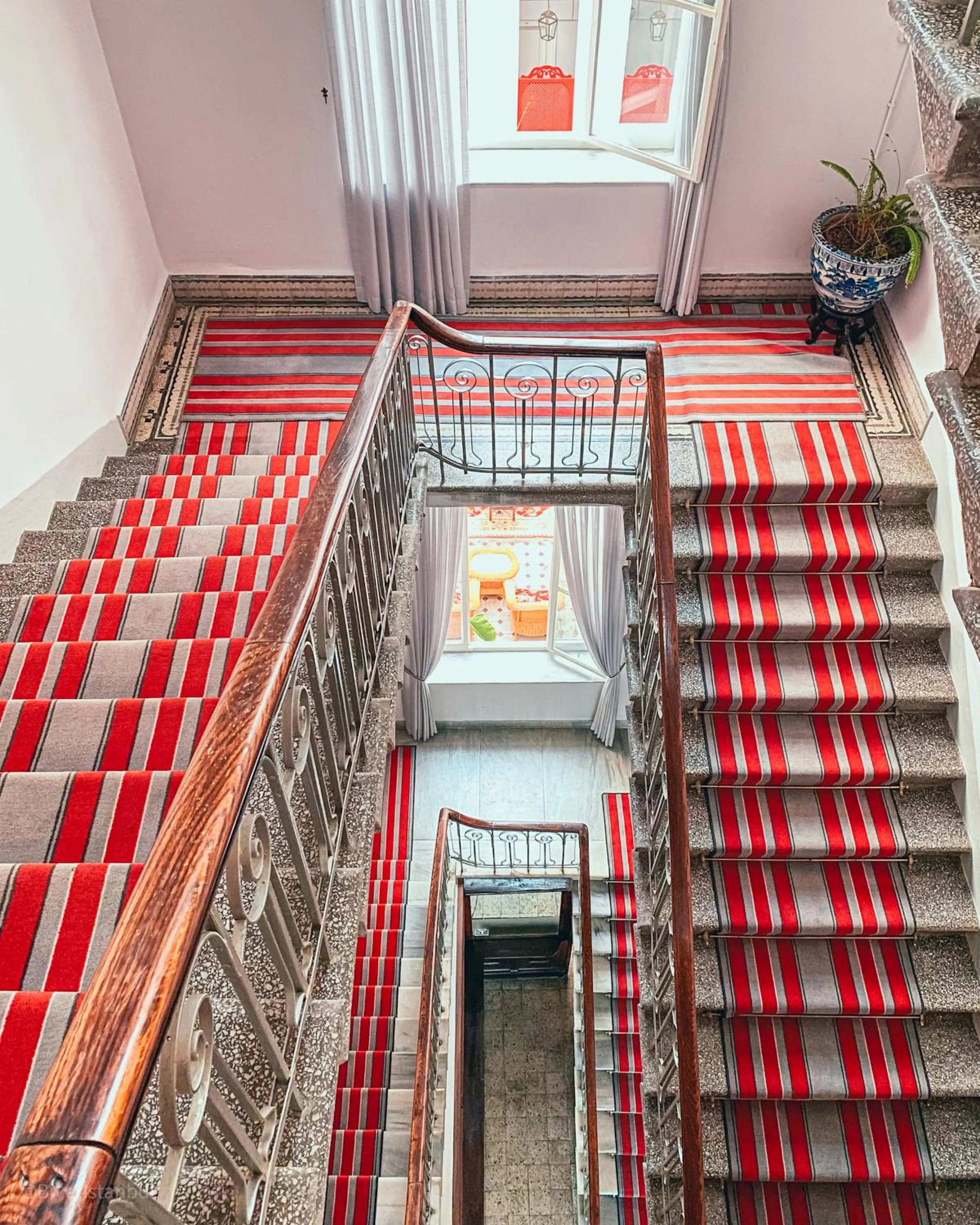 Decorative detail in Büyükada Splendid Palace Hotel