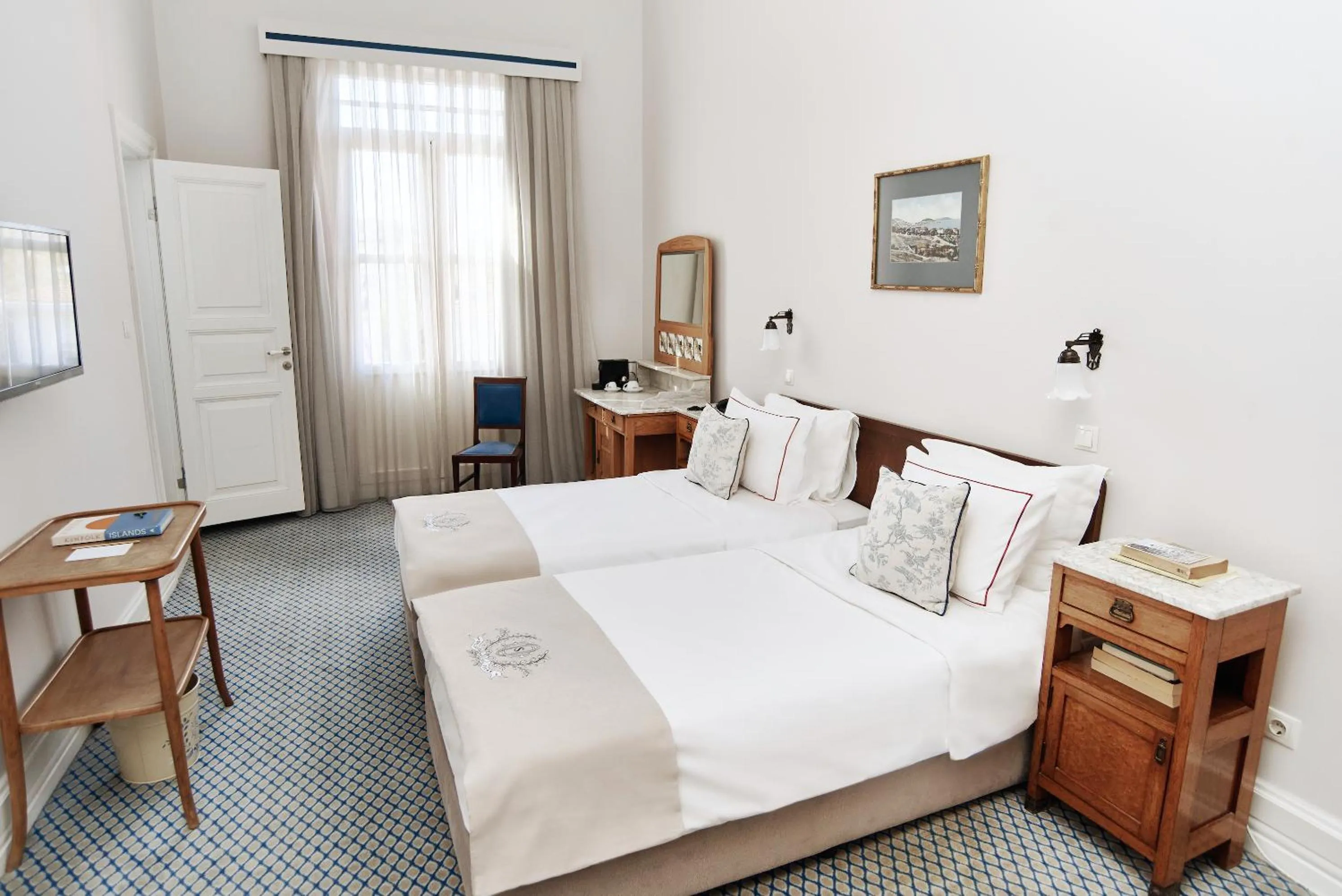 Bed in Büyükada Splendid Palace Hotel