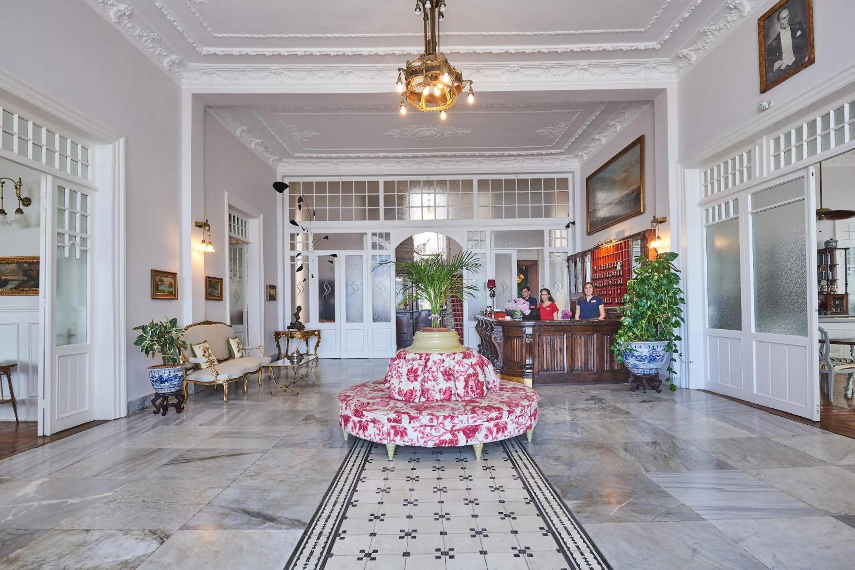 Lobby or reception in Büyükada Splendid Palace Hotel