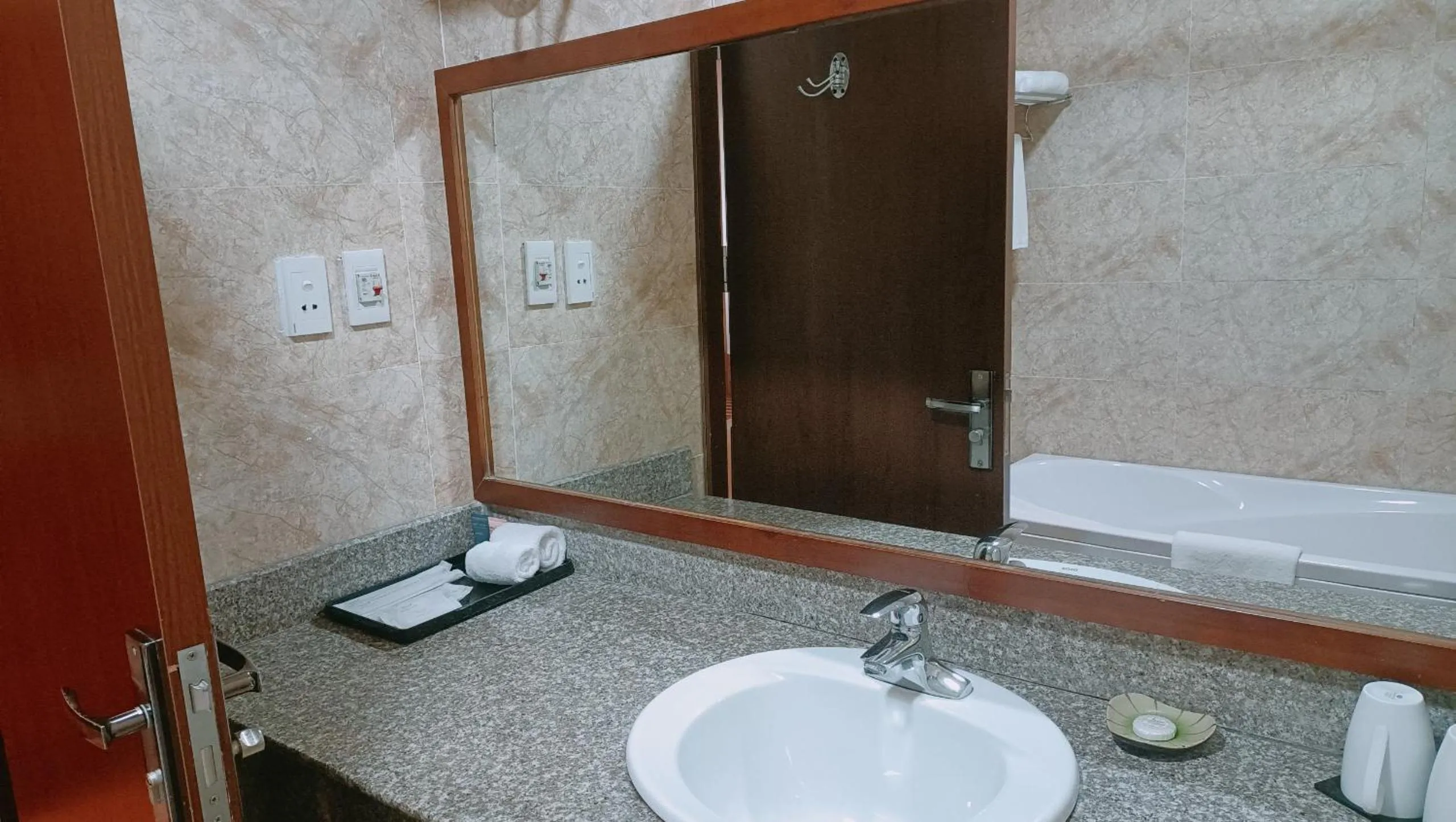 Toilet in Muong Thanh Lai Chau Hotel