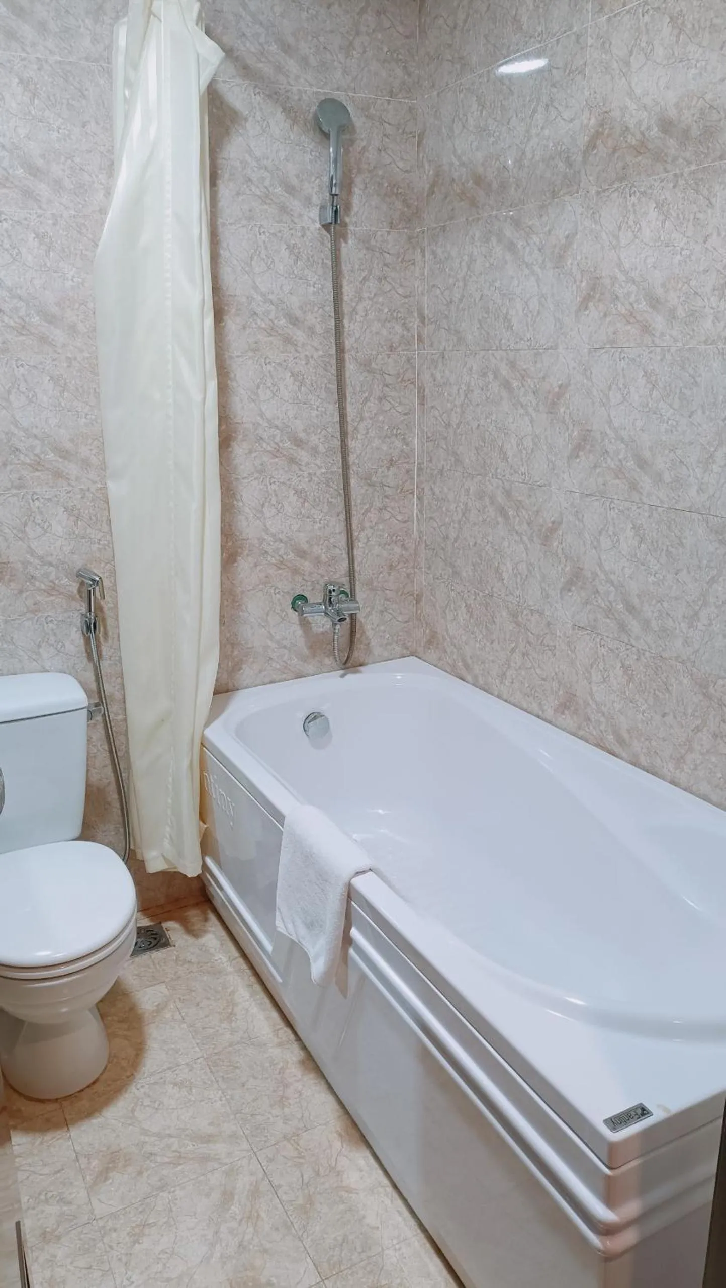 Shower in Muong Thanh Lai Chau Hotel