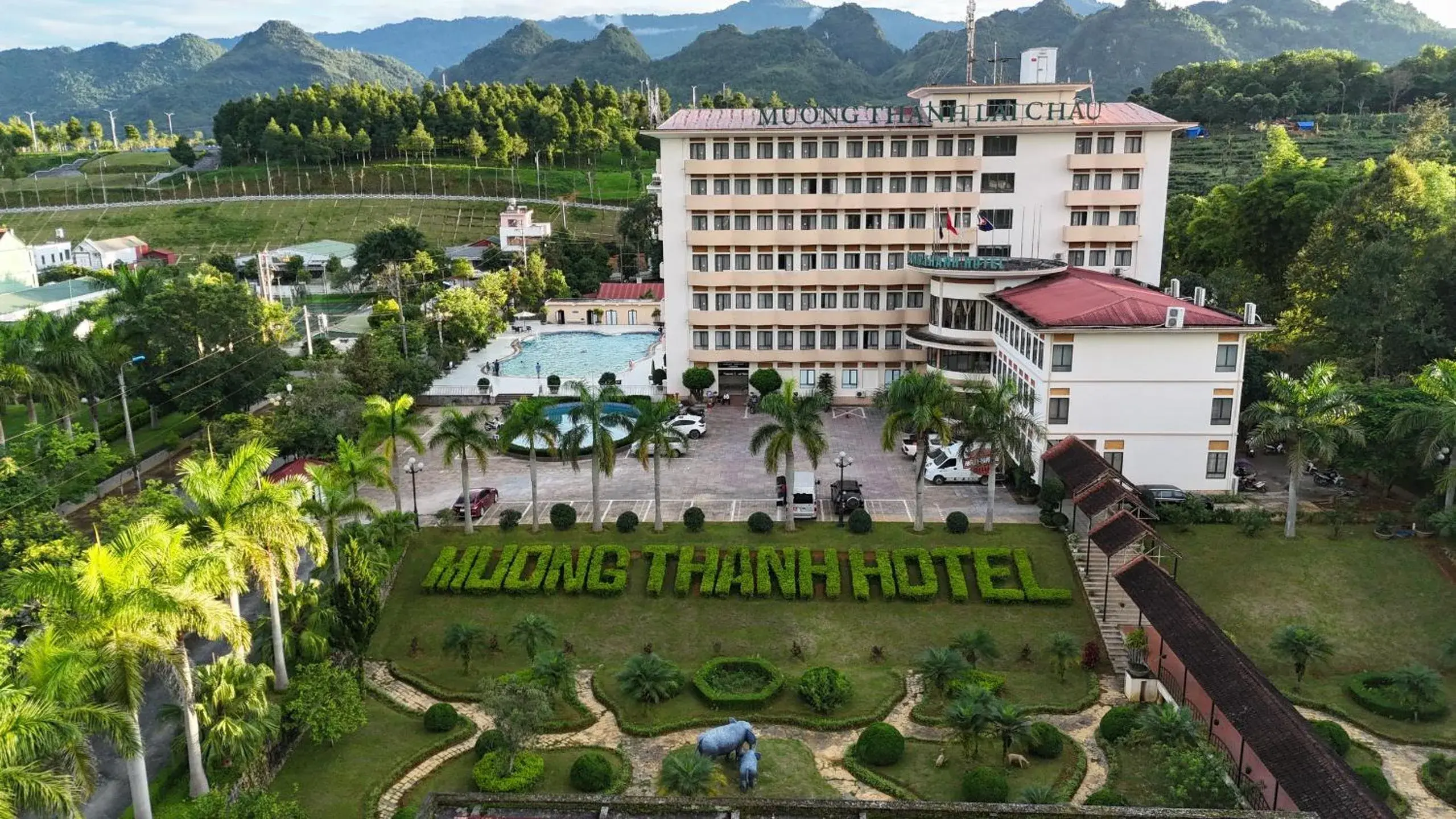 Property building in Muong Thanh Lai Chau Hotel Property building in Muong Thanh Lai Chau Hotel