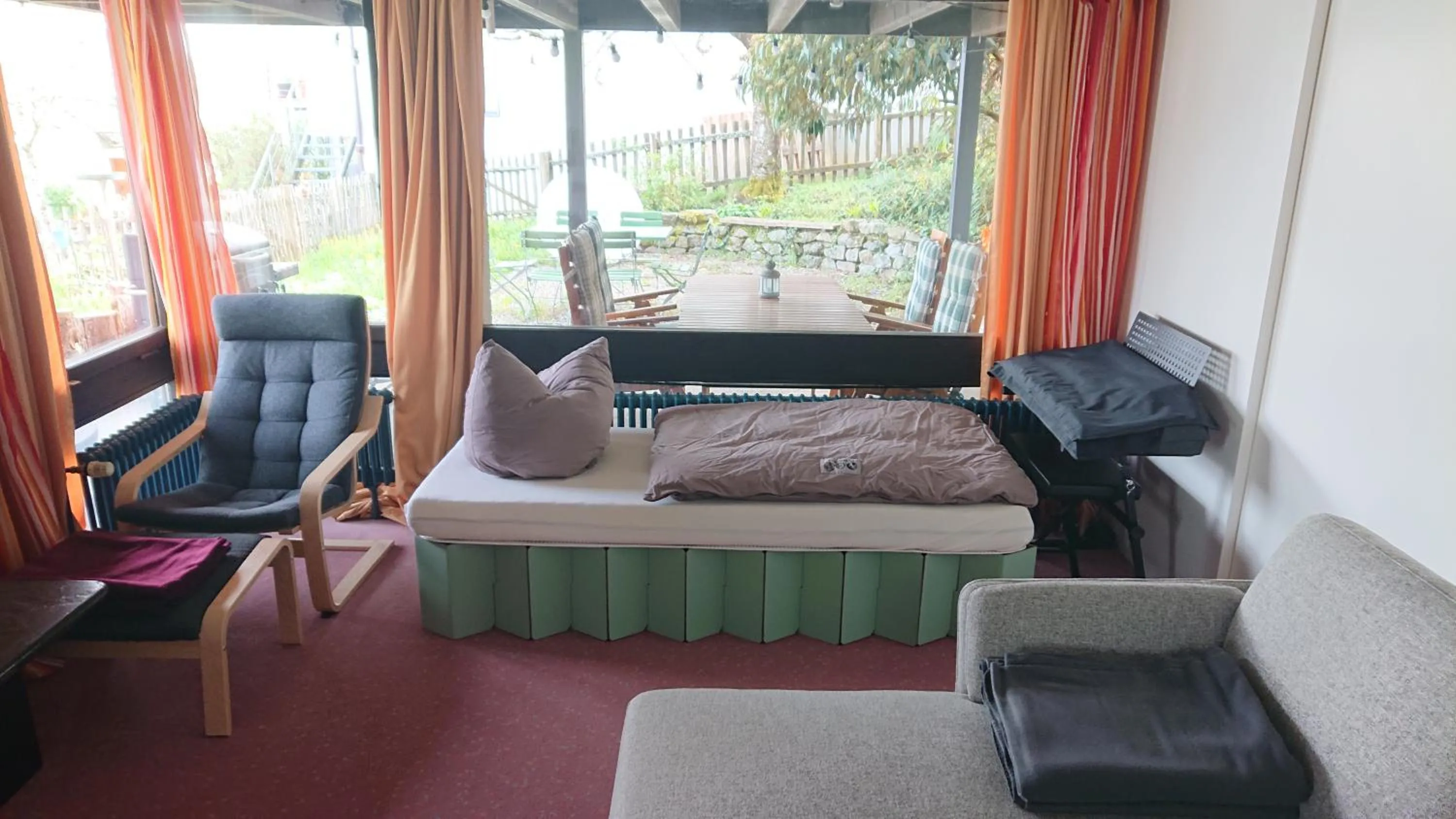 Living room in Haus Rosebud