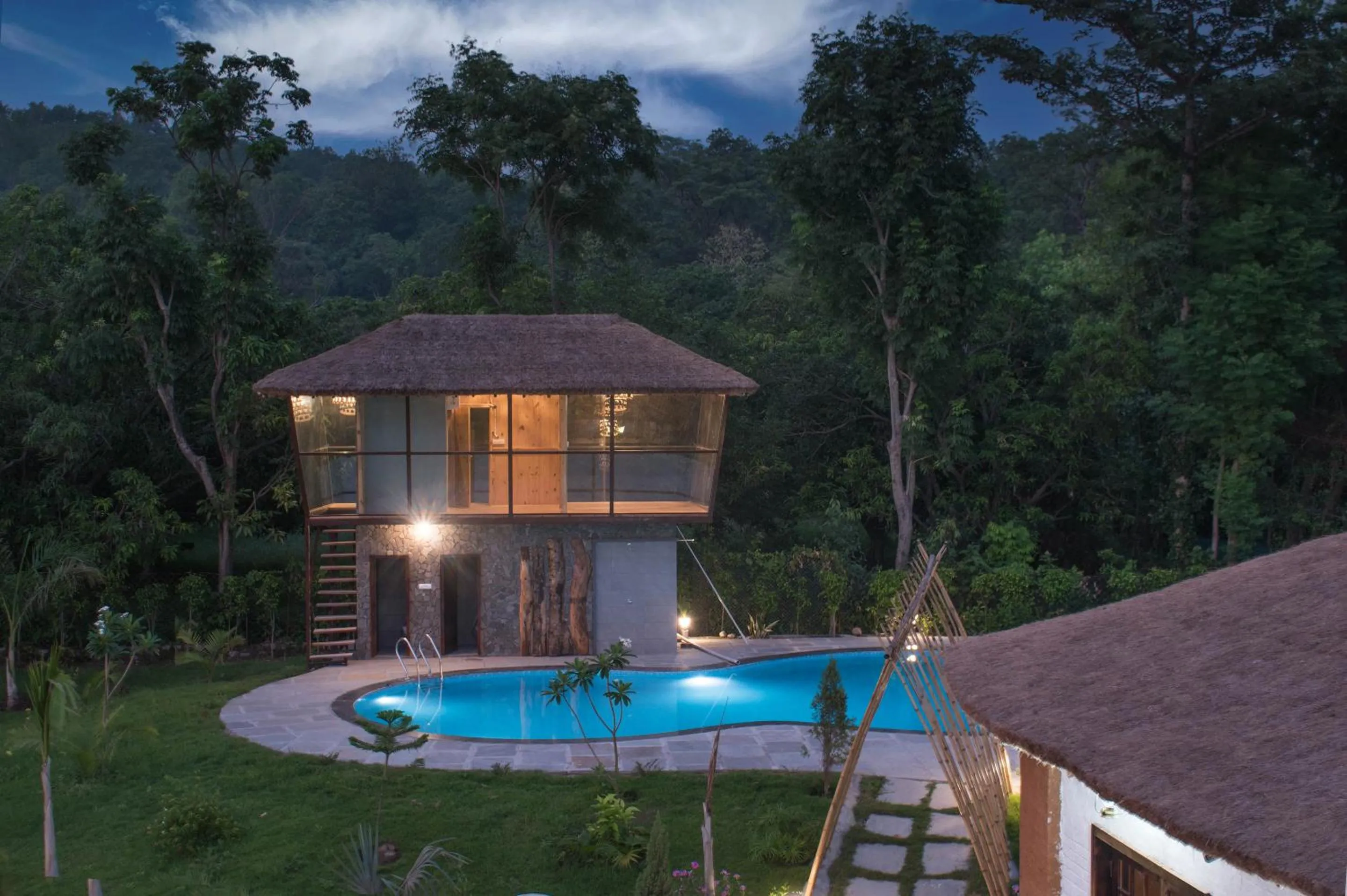 Spa and wellness centre/facilities in juSTa Lazy Haven Corbett, Uttarakhand