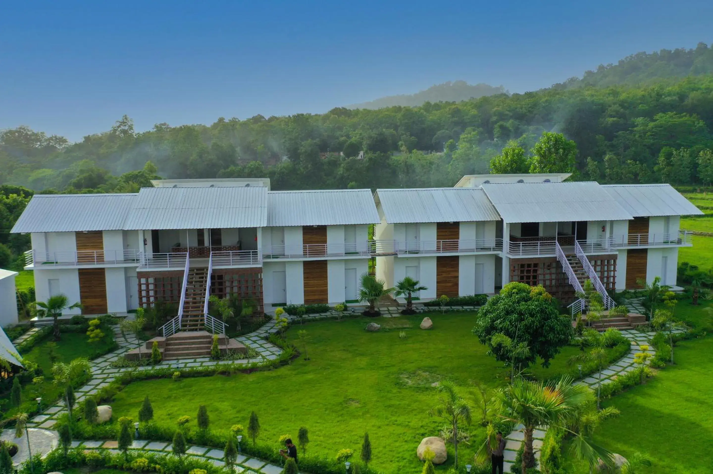 Property building in juSTa Lazy Haven Corbett, Uttarakhand Property building in juSTa Lazy Haven Corbett, Uttarakhand