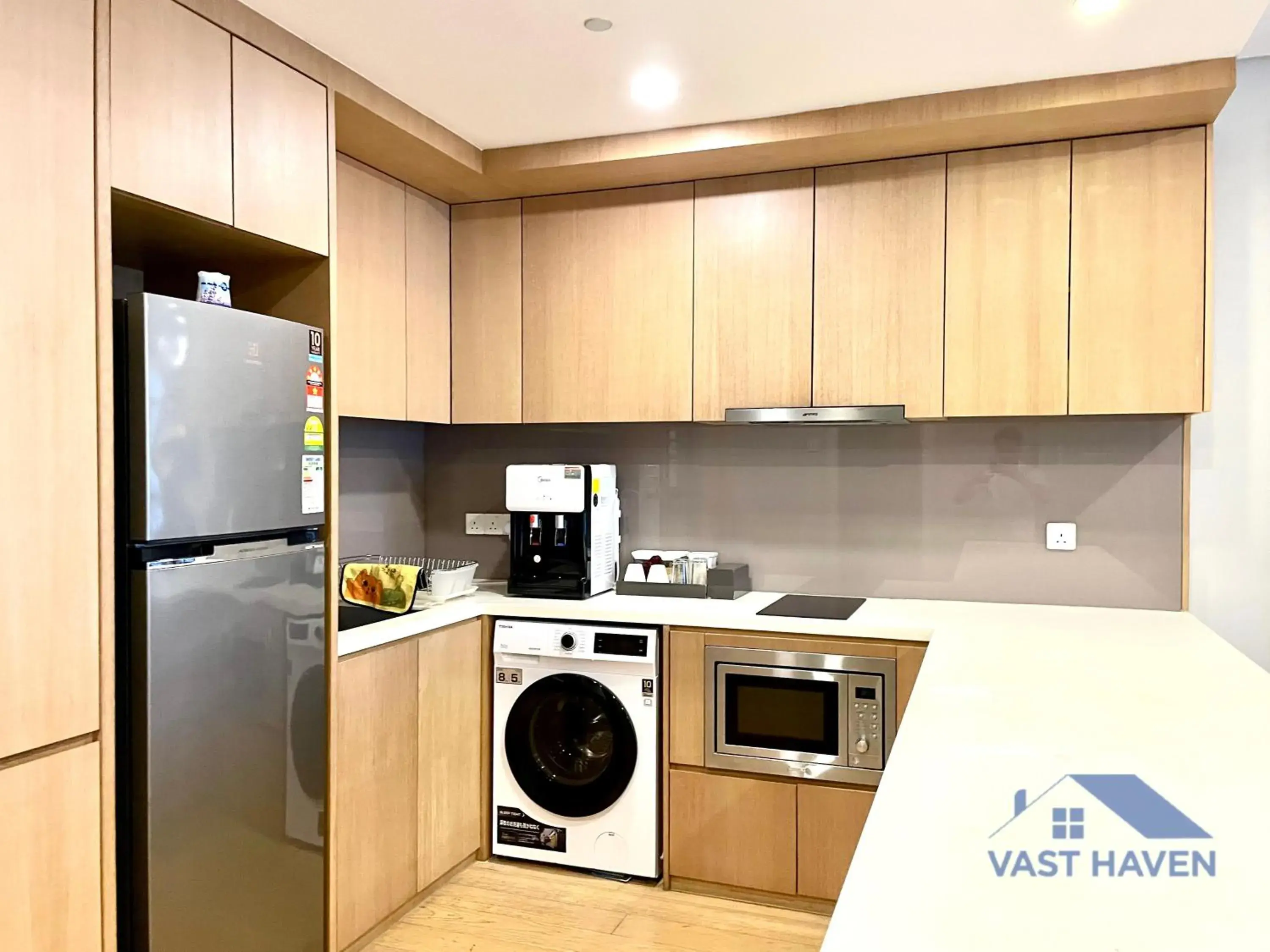 Kitchen or kitchenette in 188 Suites KLCC by VastHaven Kitchen or kitchenette in 188 Suites KLCC by VastHaven