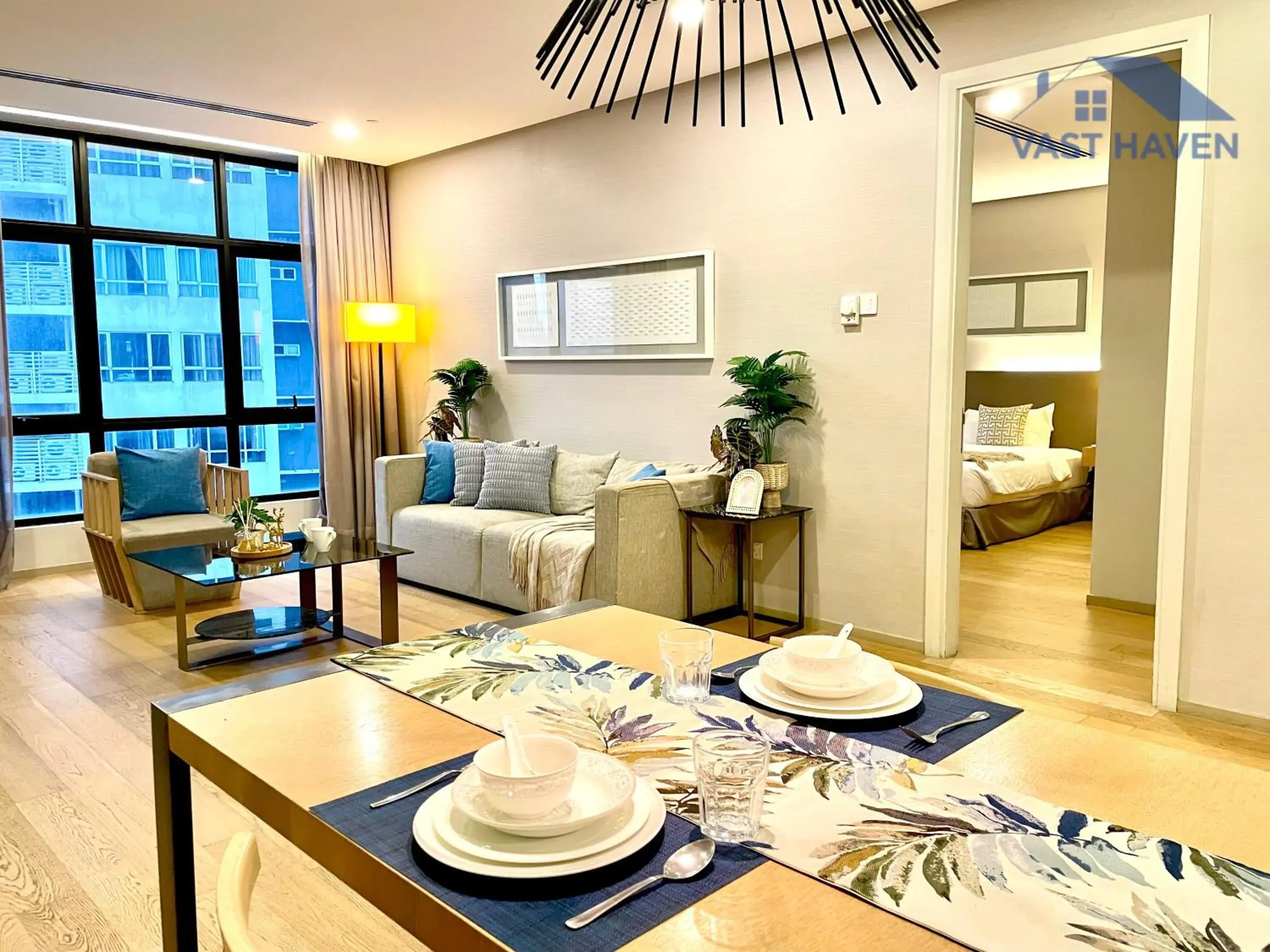 Living room in 188 Suites KLCC by VastHaven Living room in 188 Suites KLCC by VastHaven