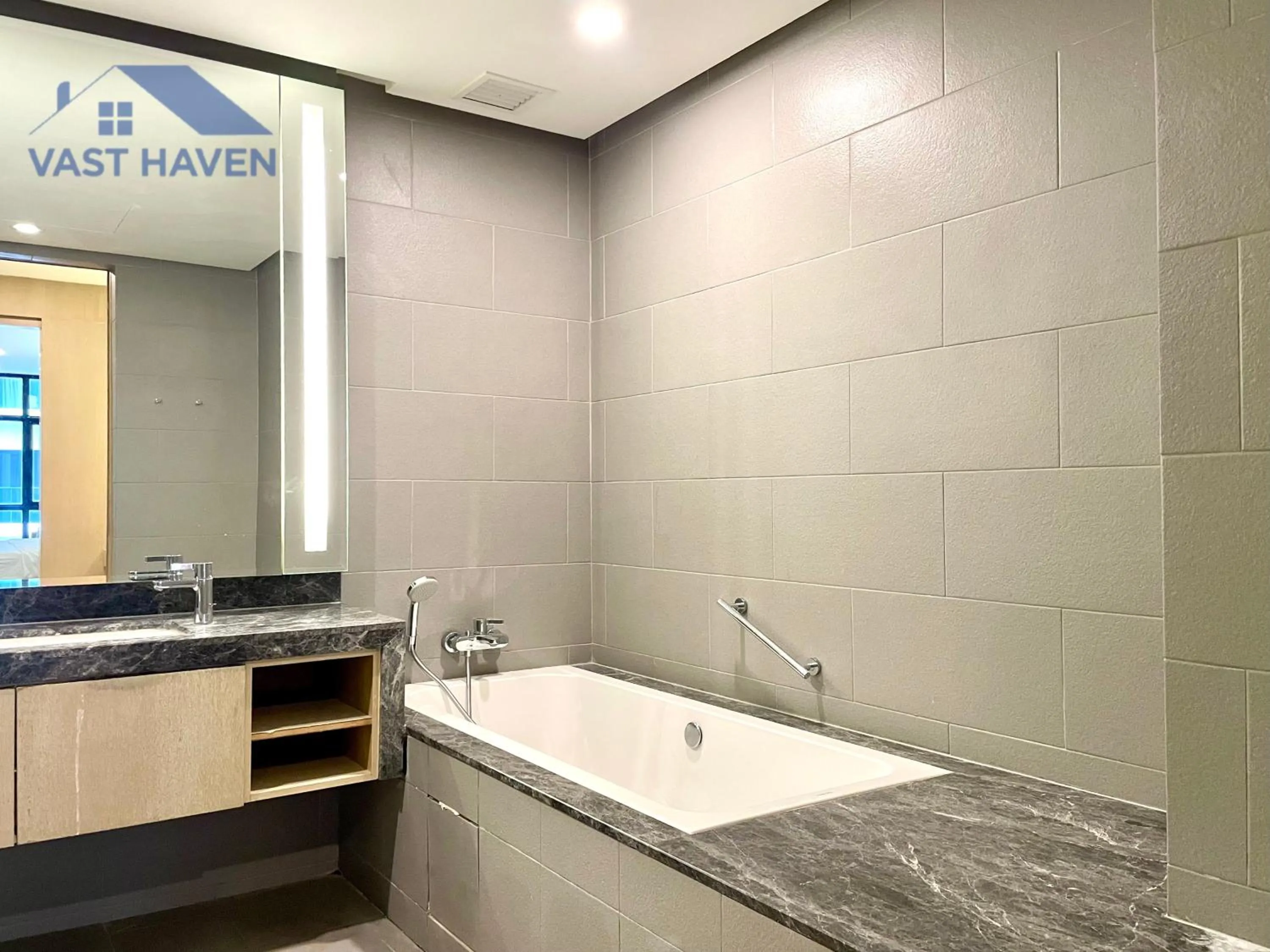 Bathroom in 188 Suites KLCC by VastHaven