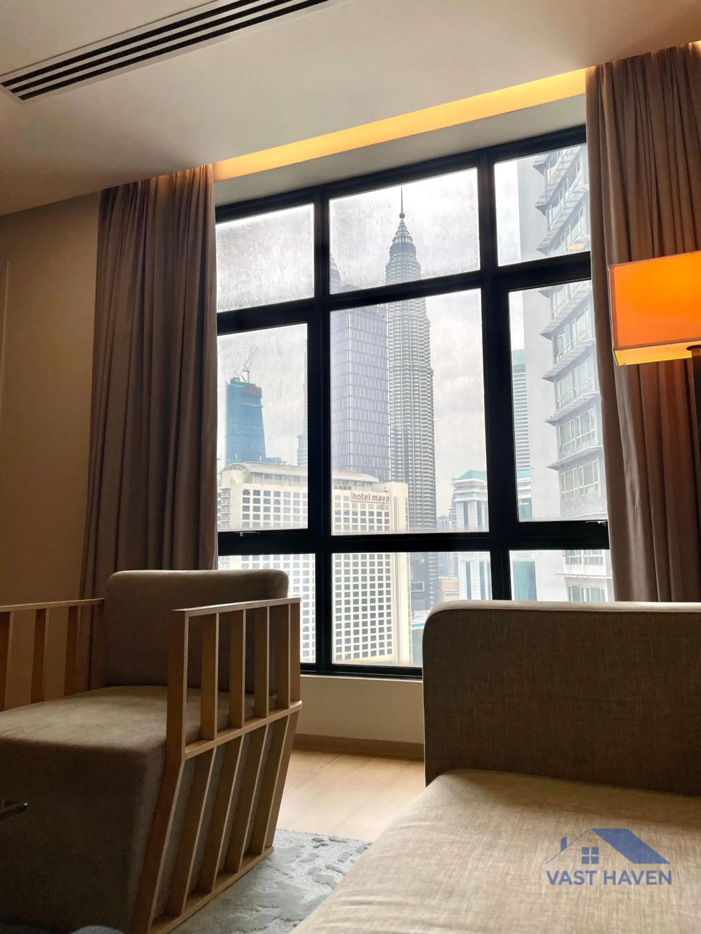 Living room in 188 Suites KLCC by VastHaven