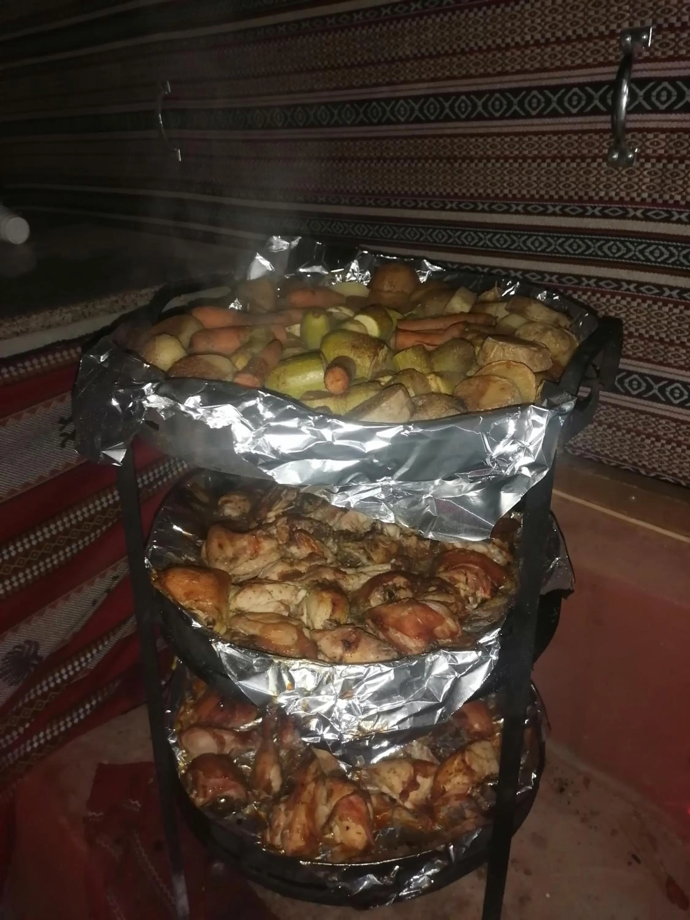 BBQ facilities in Wadirum winter