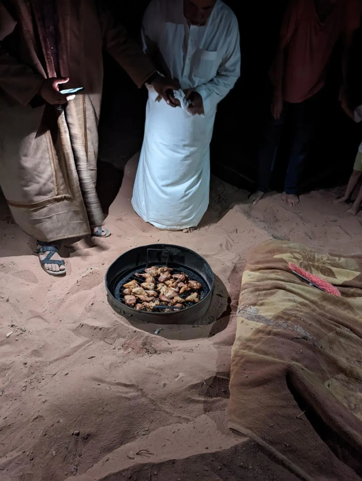 BBQ facilities in Wadirum winter