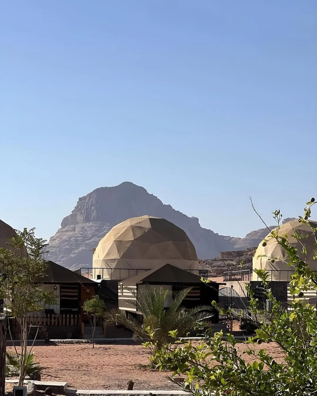 Property building in Wadirum winter