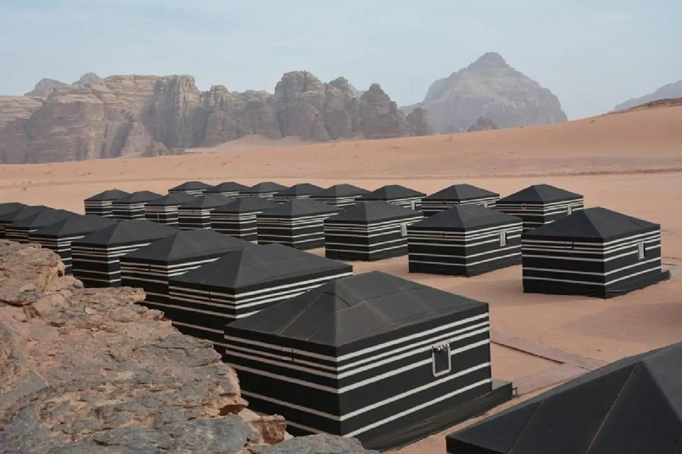 Natural landscape in Wadirum winter