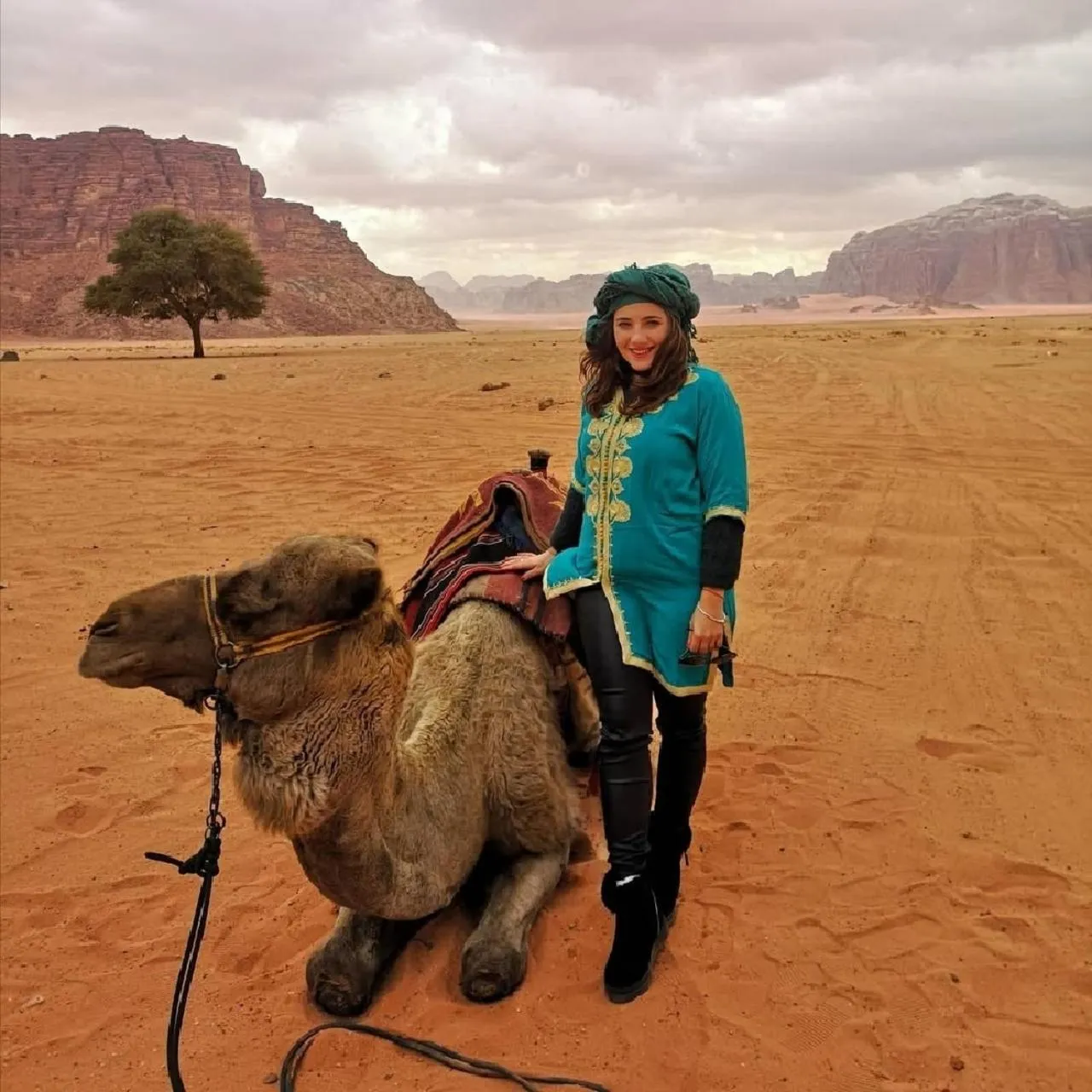 Nearby landmark in Wadirum winter