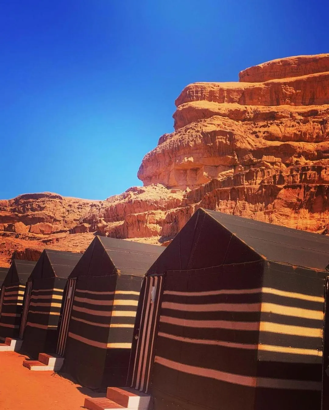 Property building in Wadirum winter