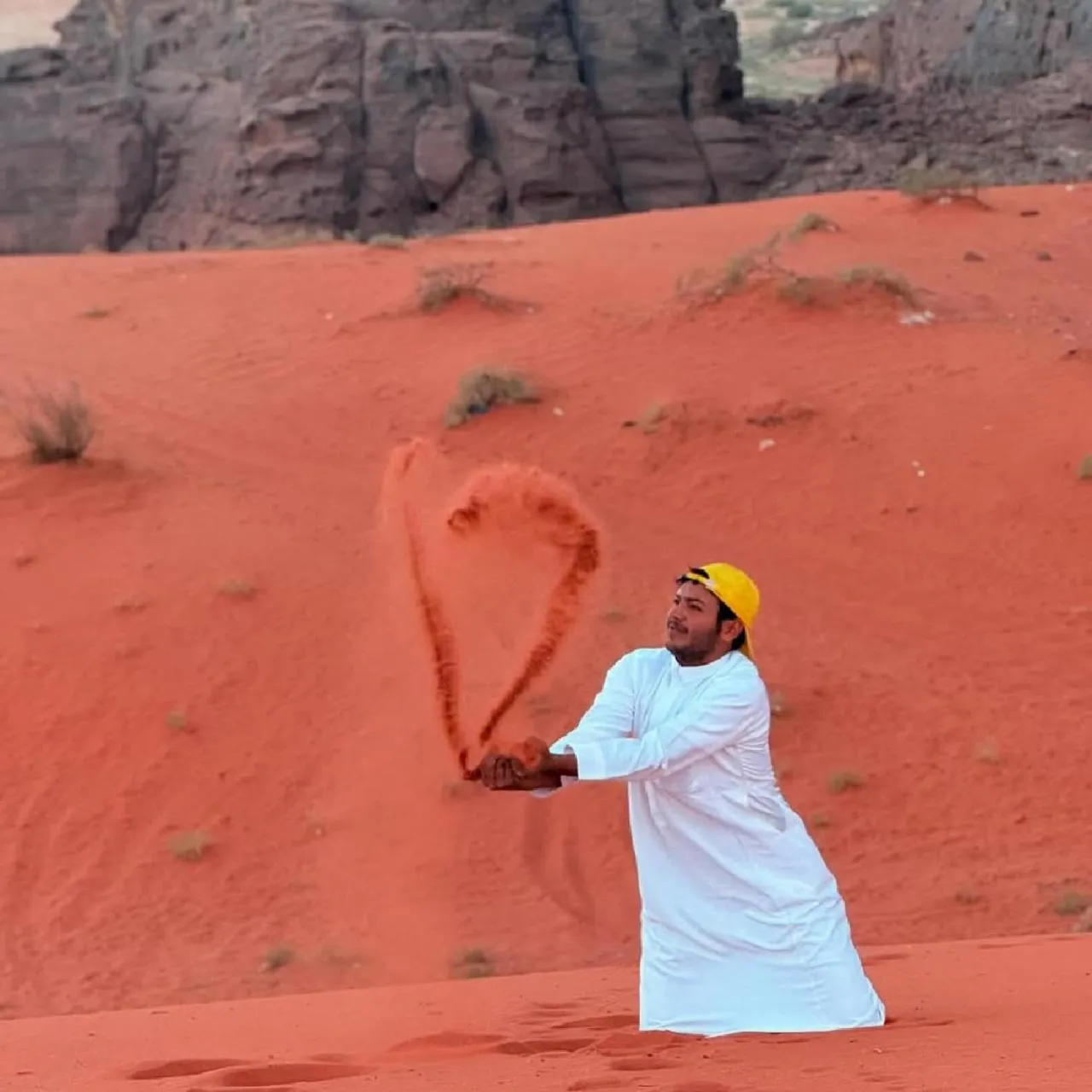 Day in Wadirum winter