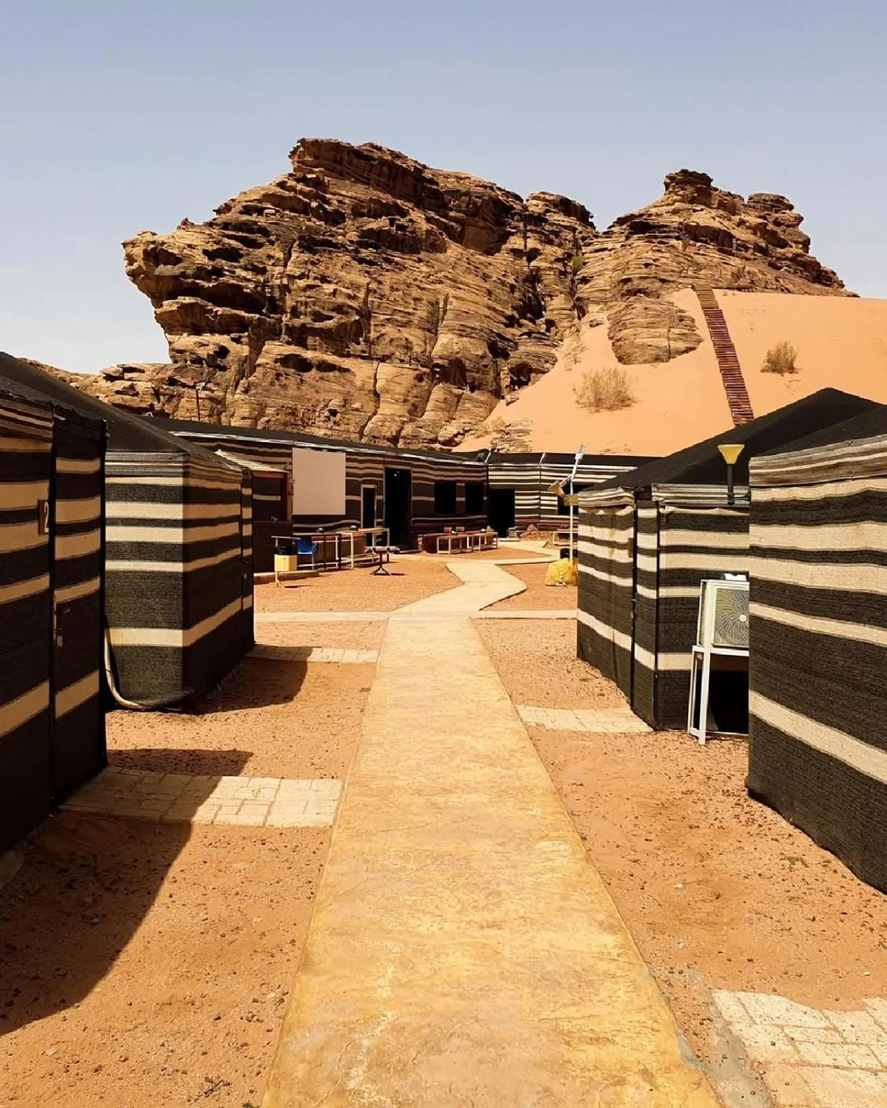 Day in Wadirum winter