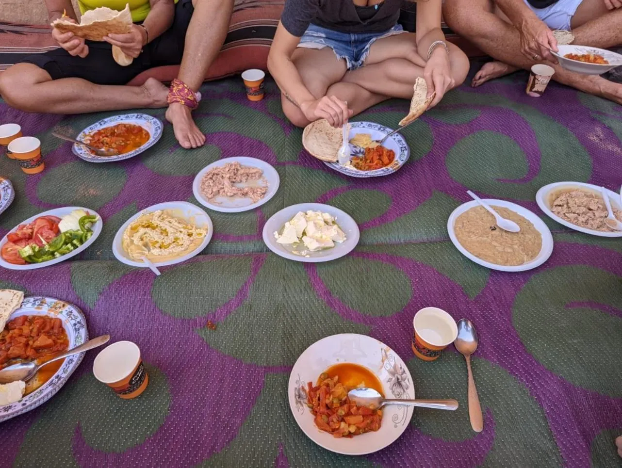 Food in Wadirum winter