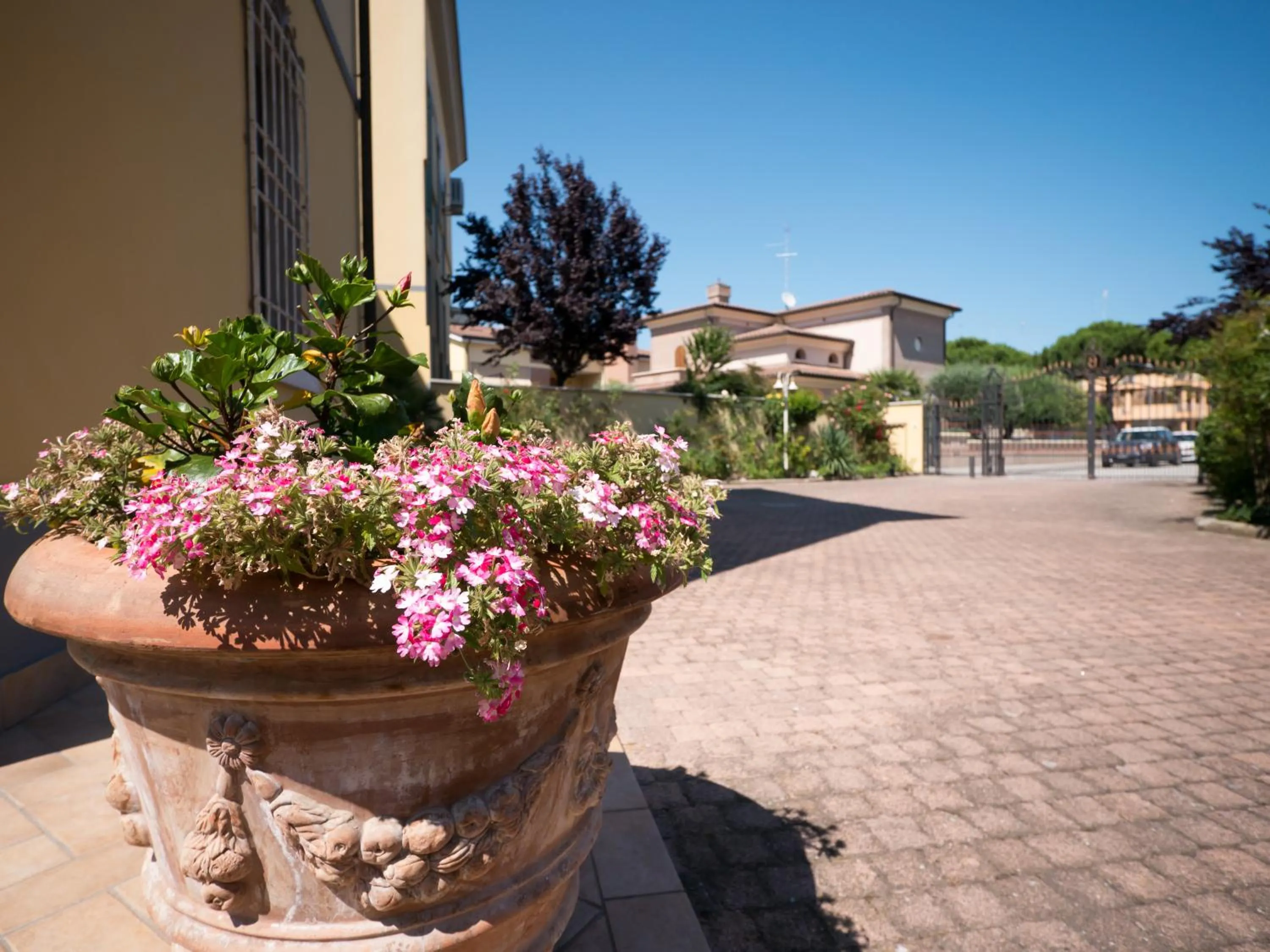 Decorative detail in Villa Bellini Room&Breakfast