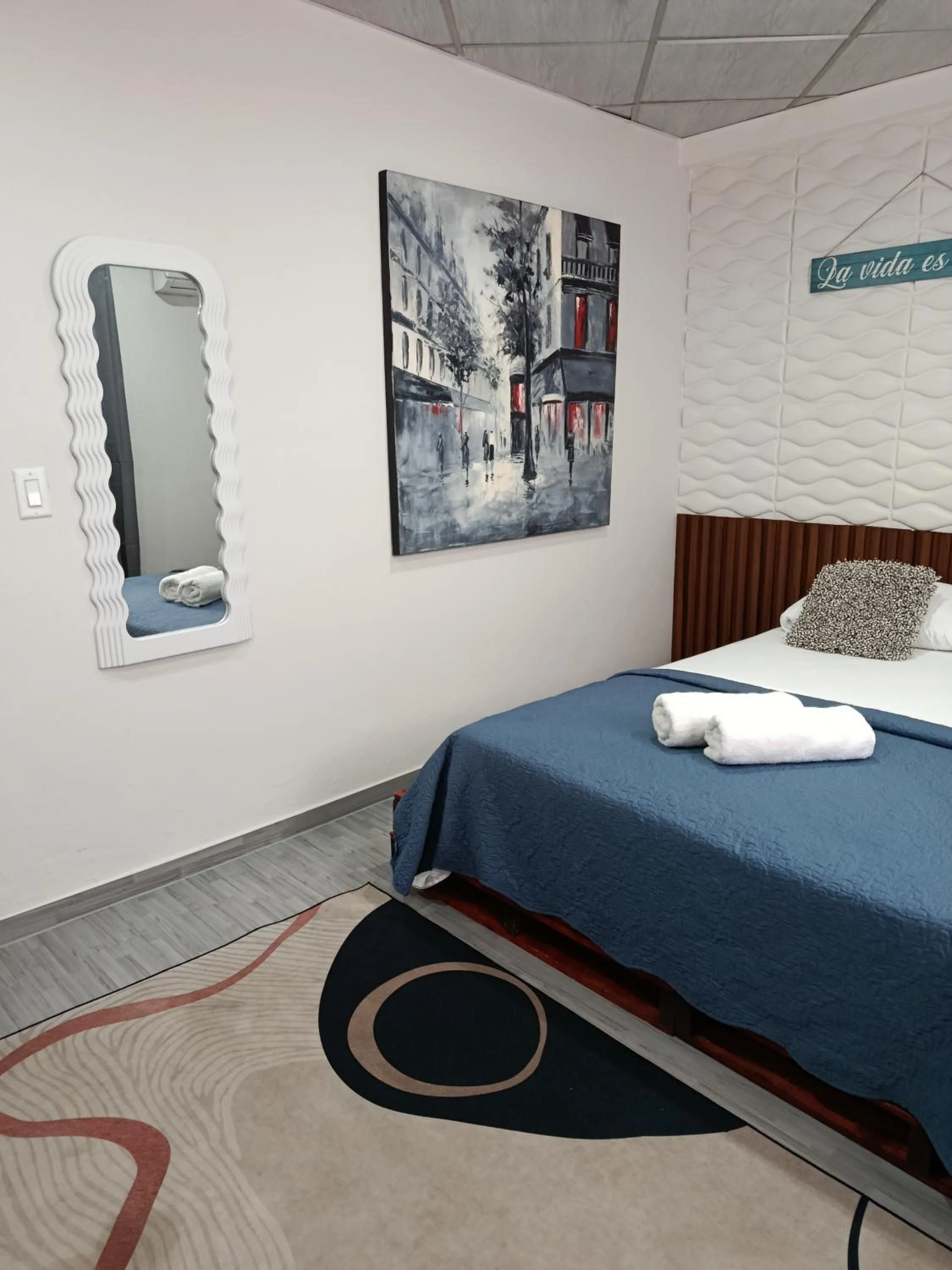 Bedroom, Bed in Hostal Cigarra