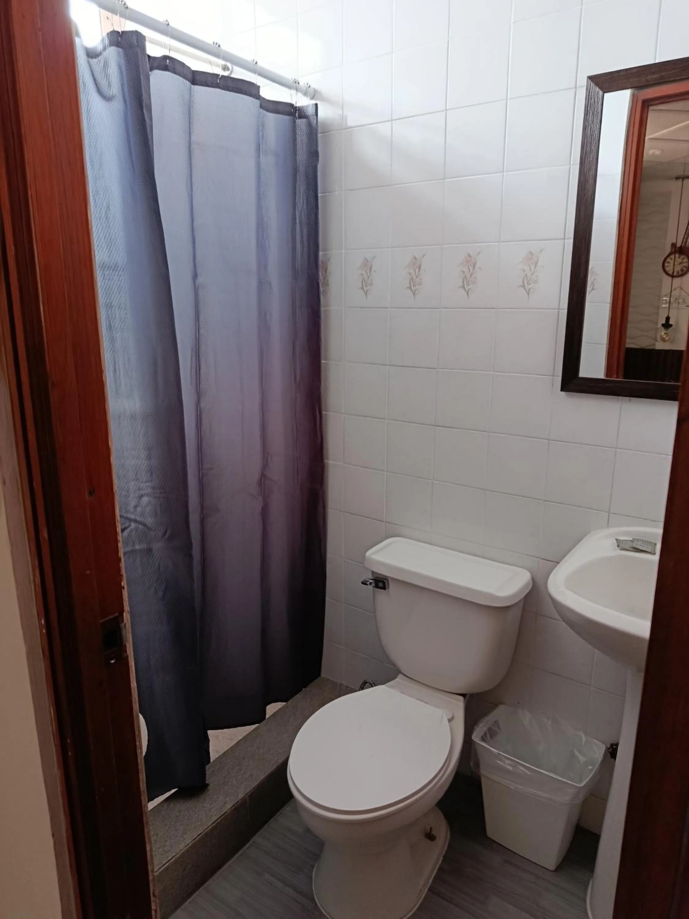 Bathroom in Hostal Cigarra