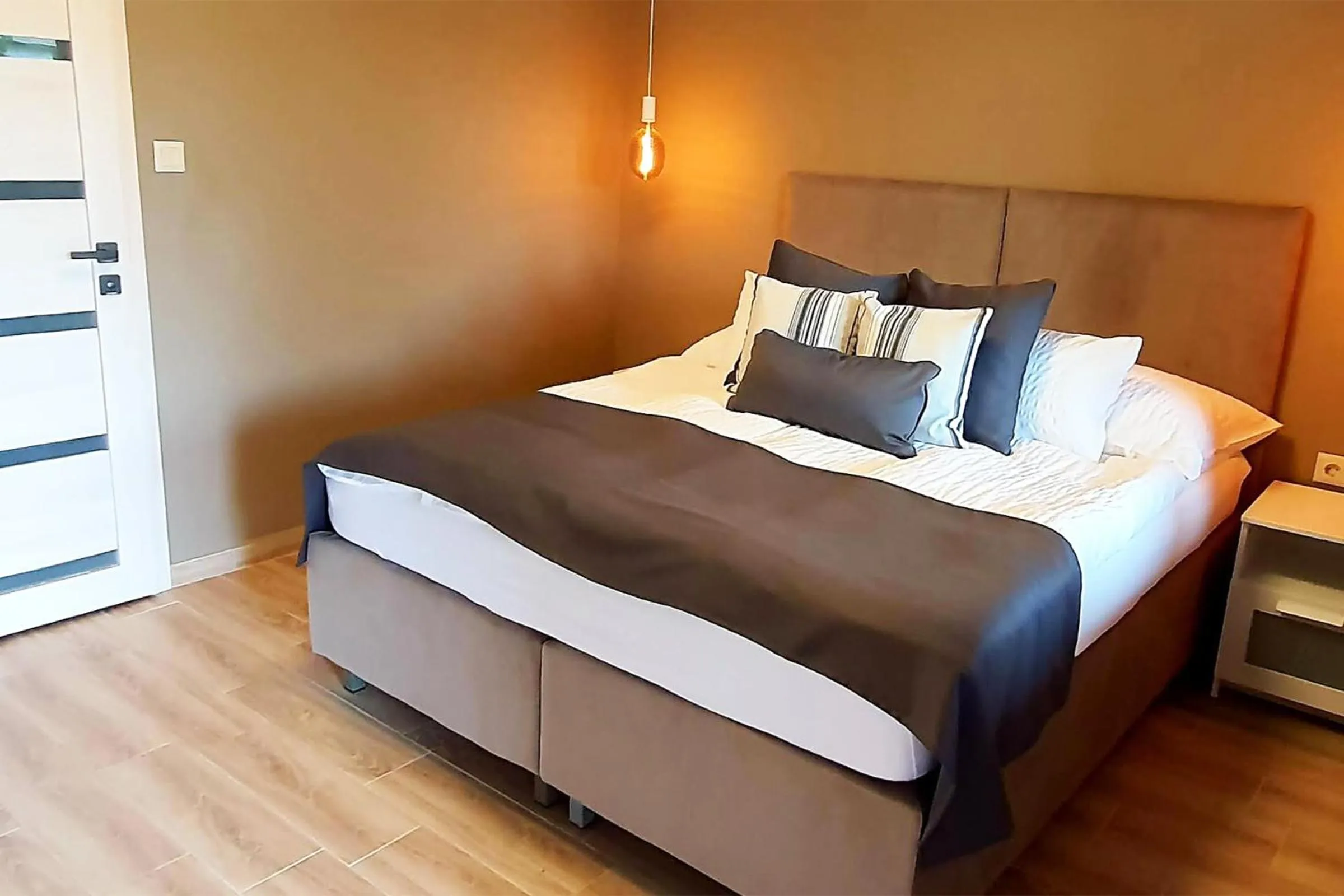 Bed in The Luxo Wine Museum Hotel