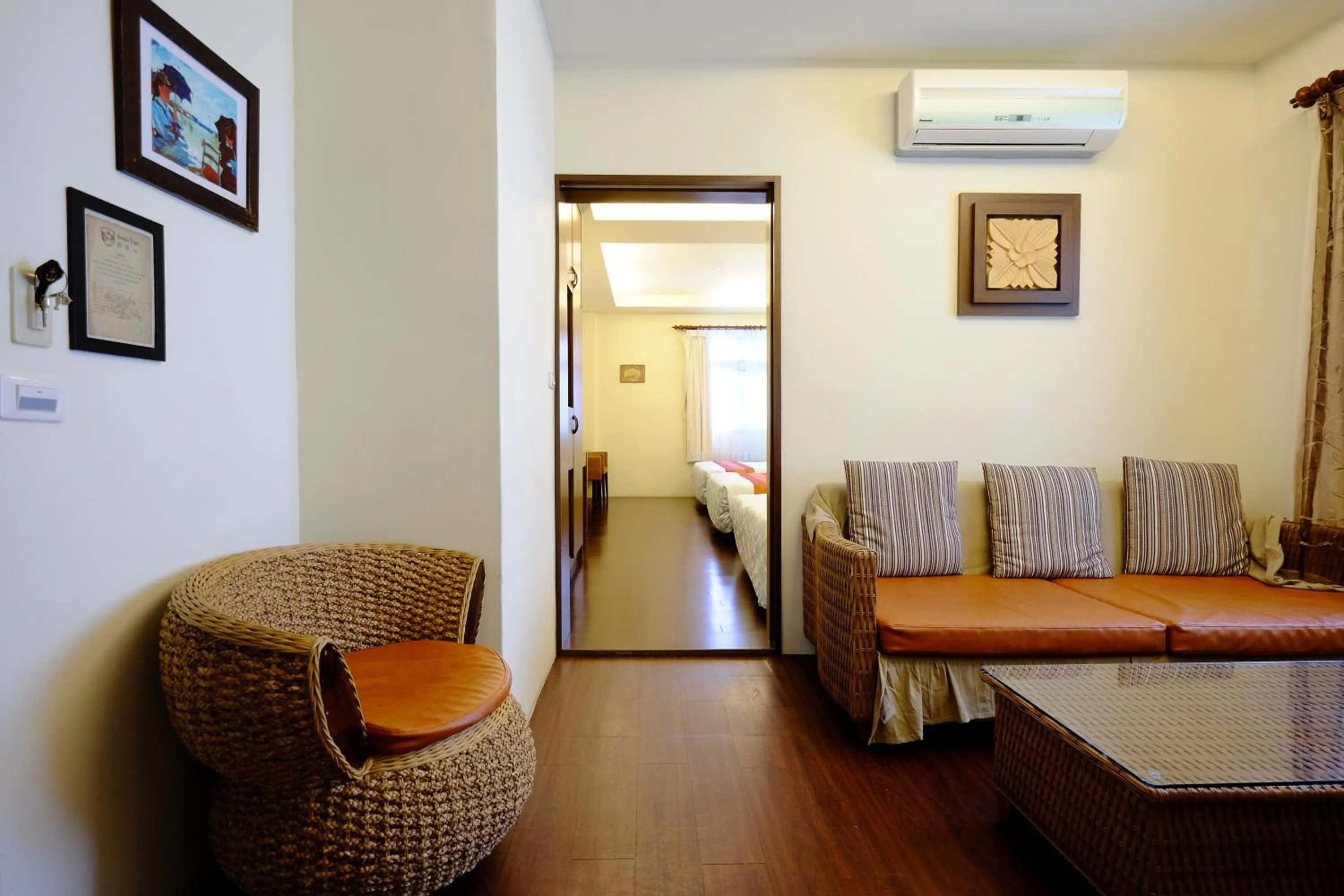 Decorative detail in Haiye Guest House