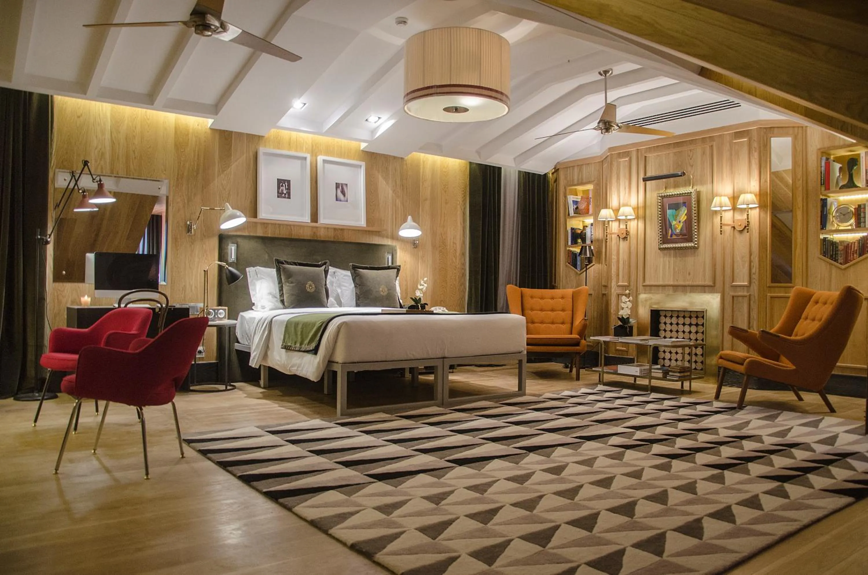 Bed in Browns Central Hotel