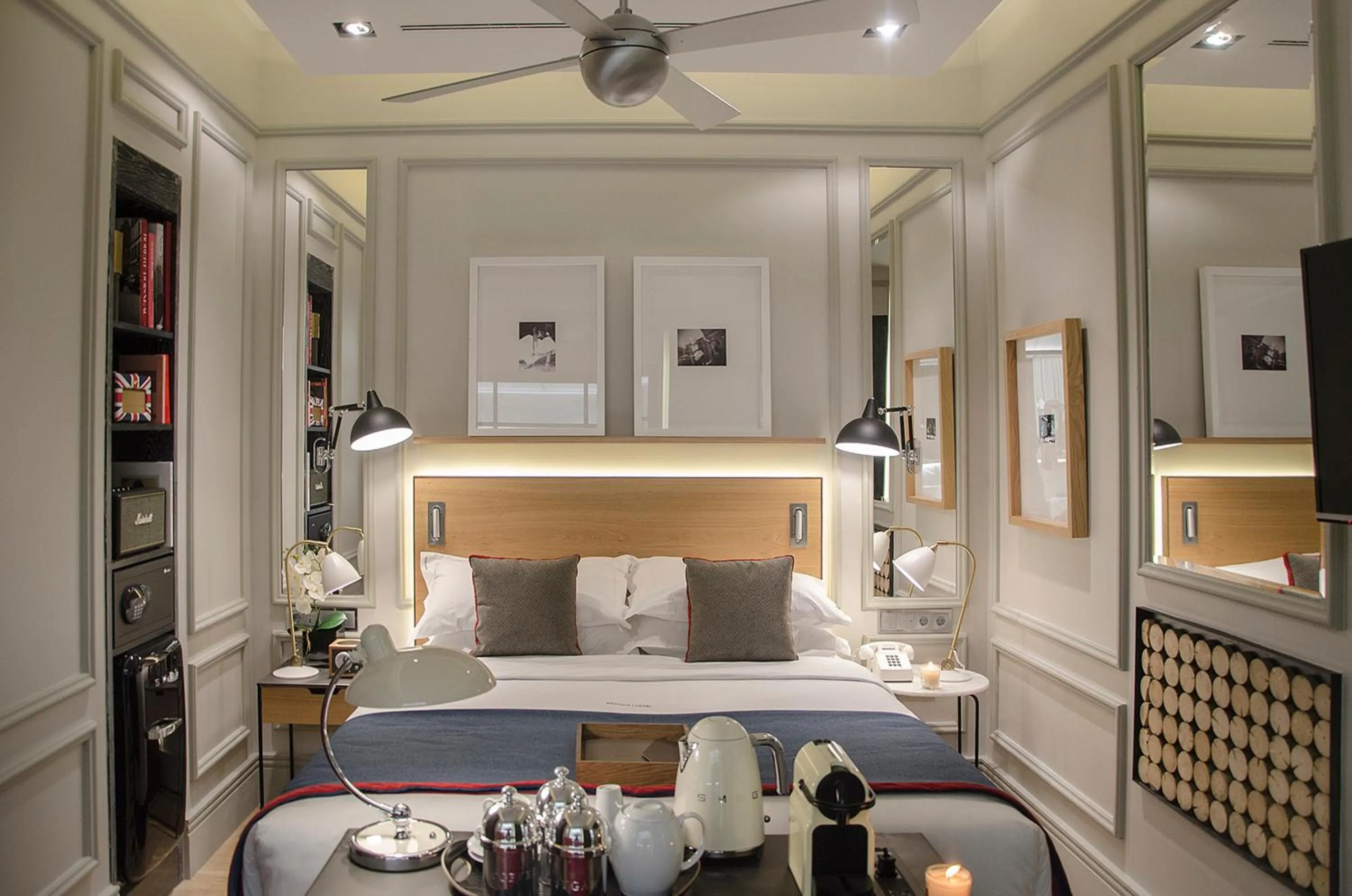 Bed in Browns Central Hotel