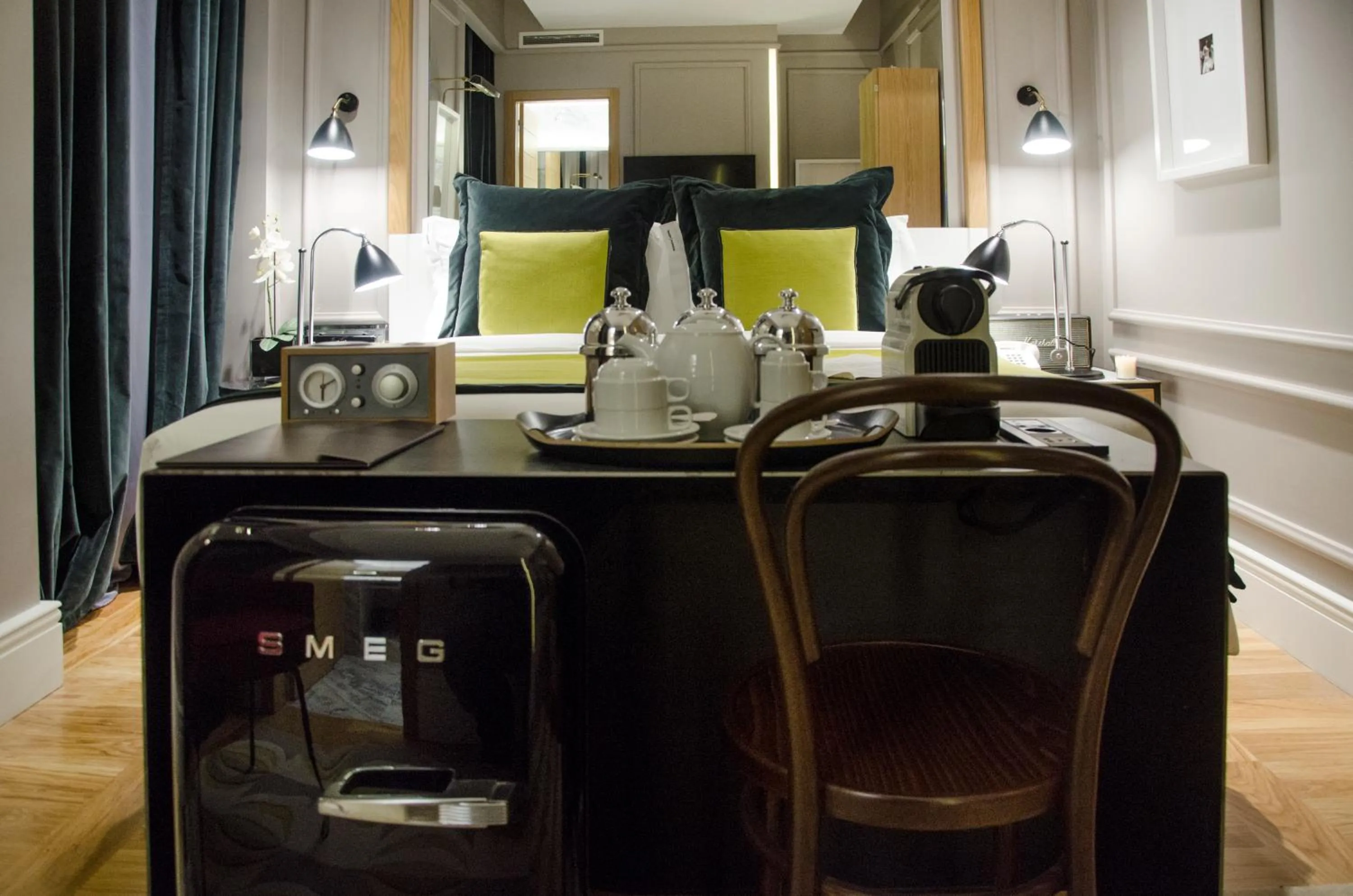 Bed in Browns Central Hotel