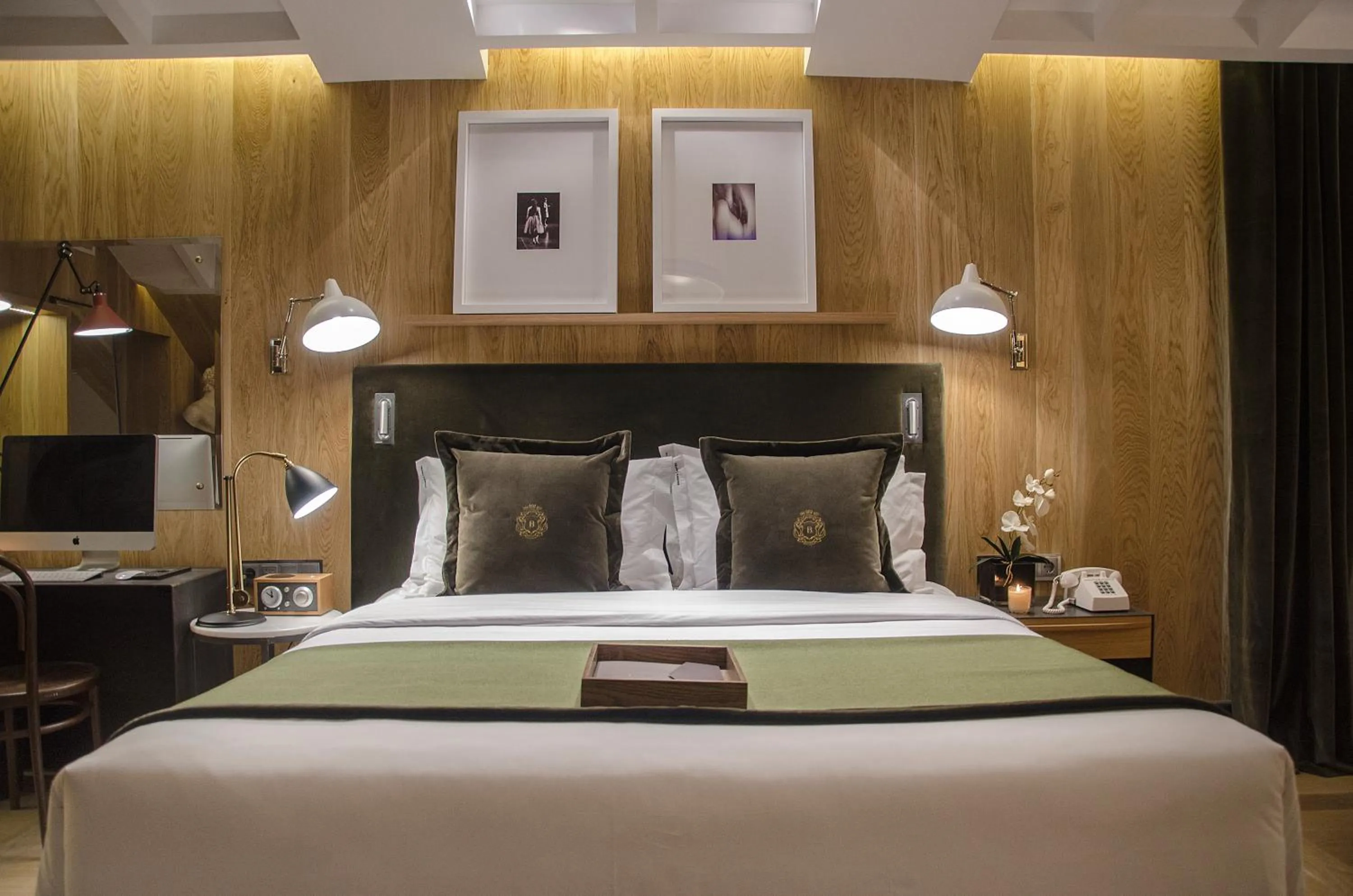 Bed in Browns Central Hotel