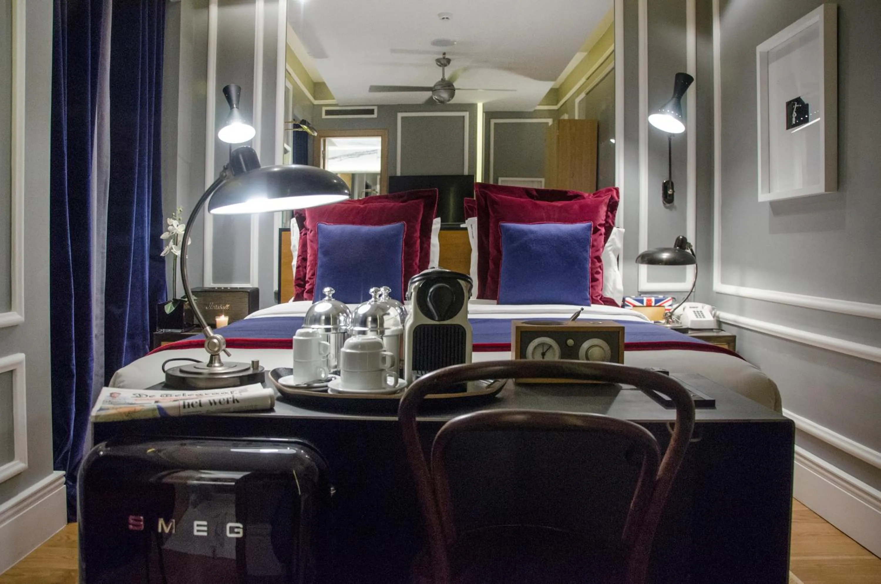 Bed in Browns Central Hotel