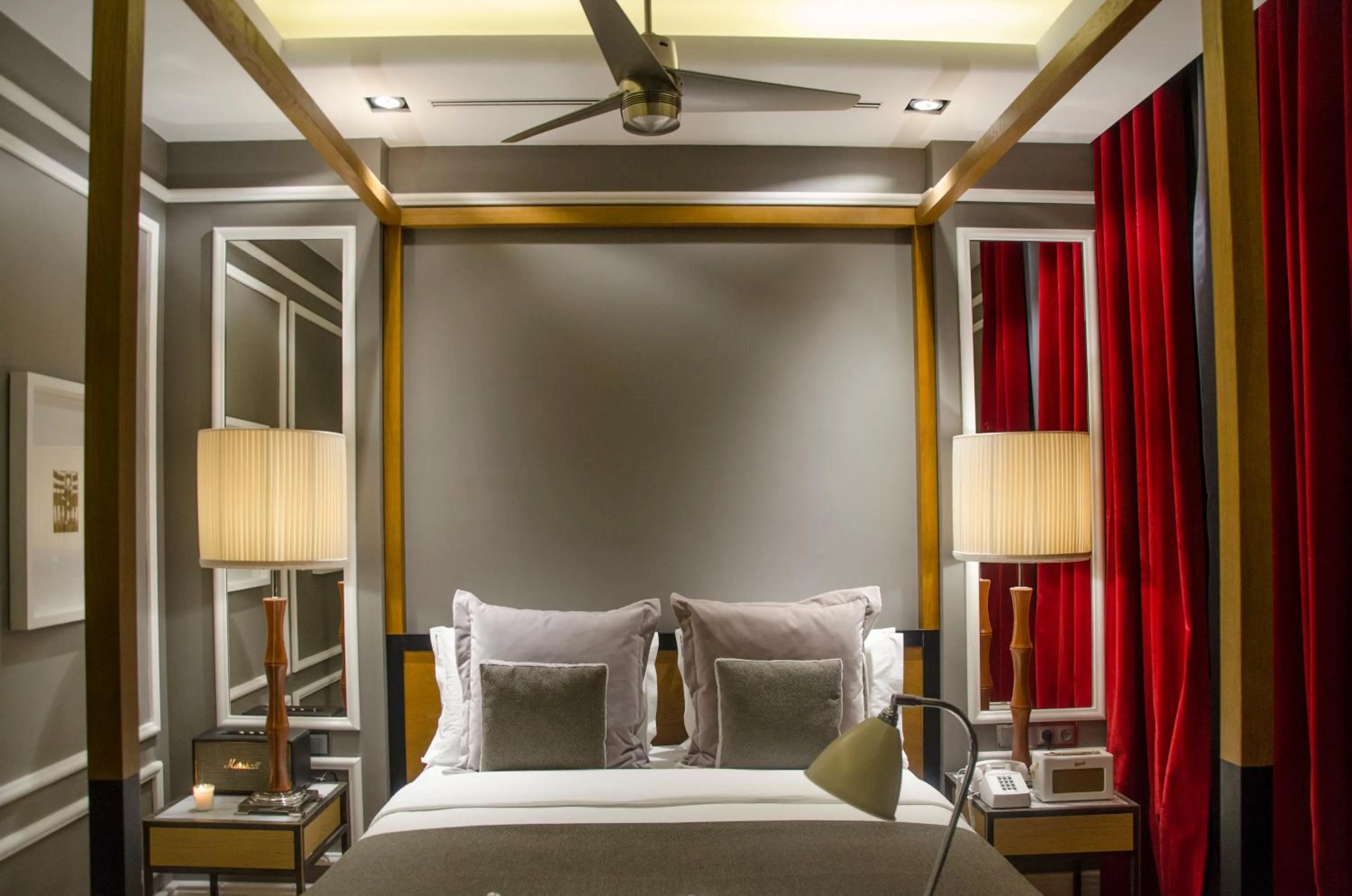 Bed in Browns Central Hotel