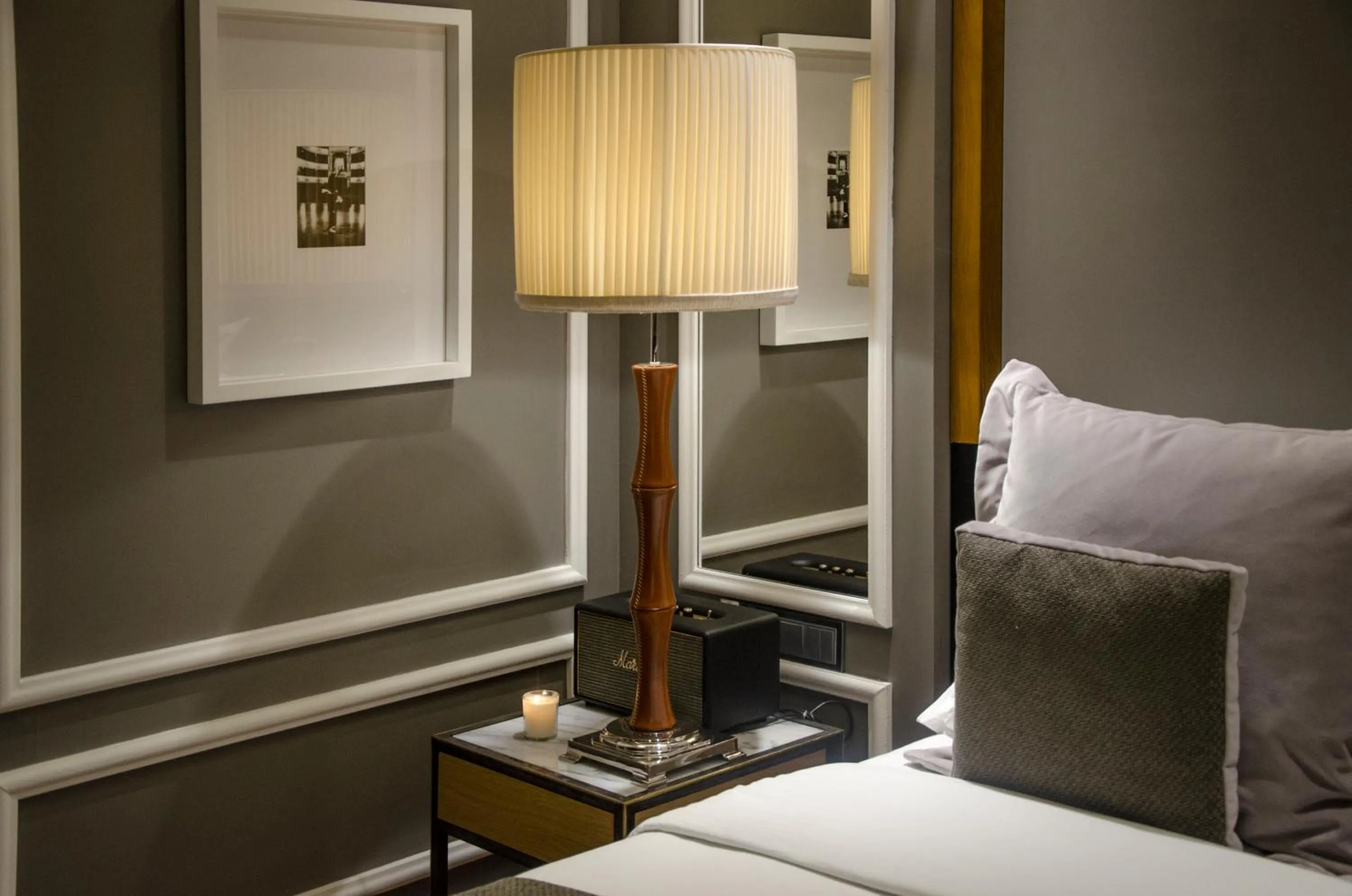 Bed in Browns Central Hotel