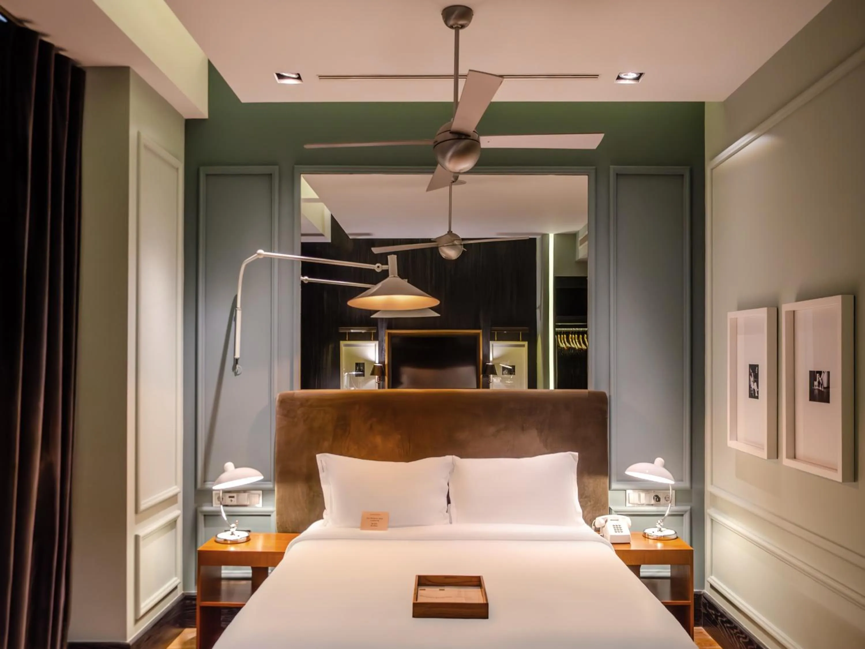 Bed in Browns Central Hotel