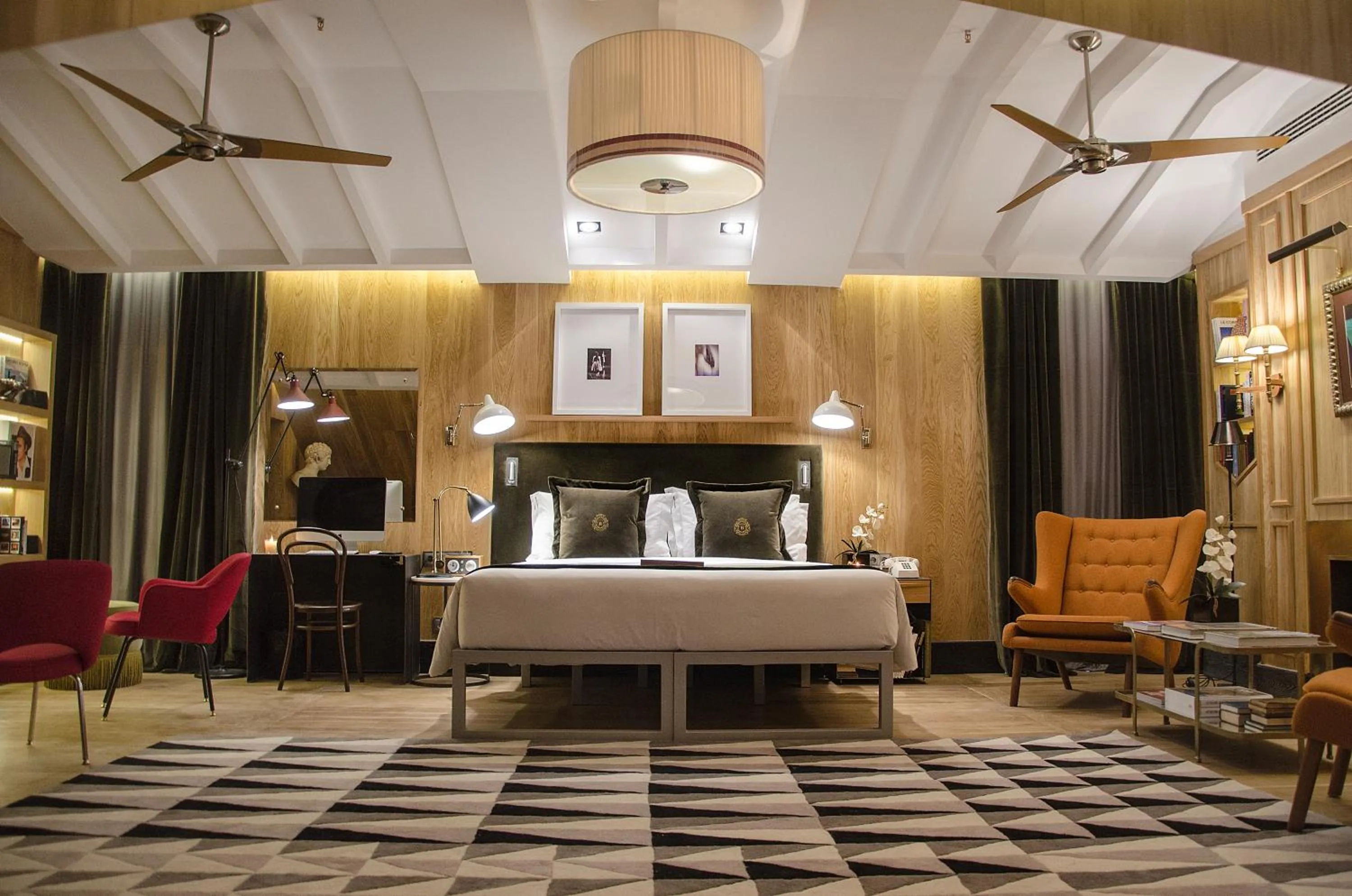 Bed in Browns Central Hotel