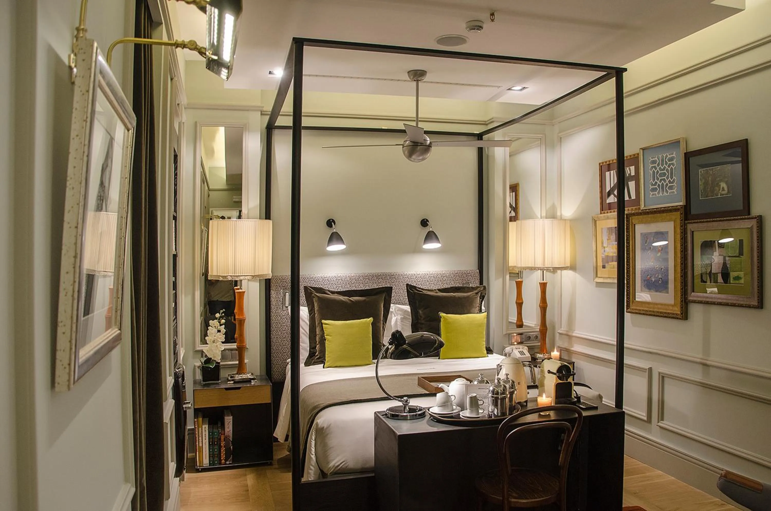 Bed in Browns Central Hotel