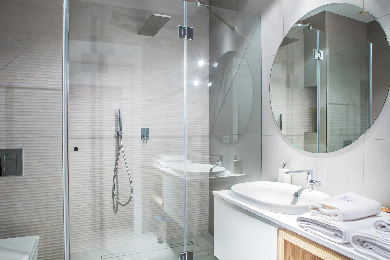 Bathroom in In The Sky - Apartamenty w Sky Tower