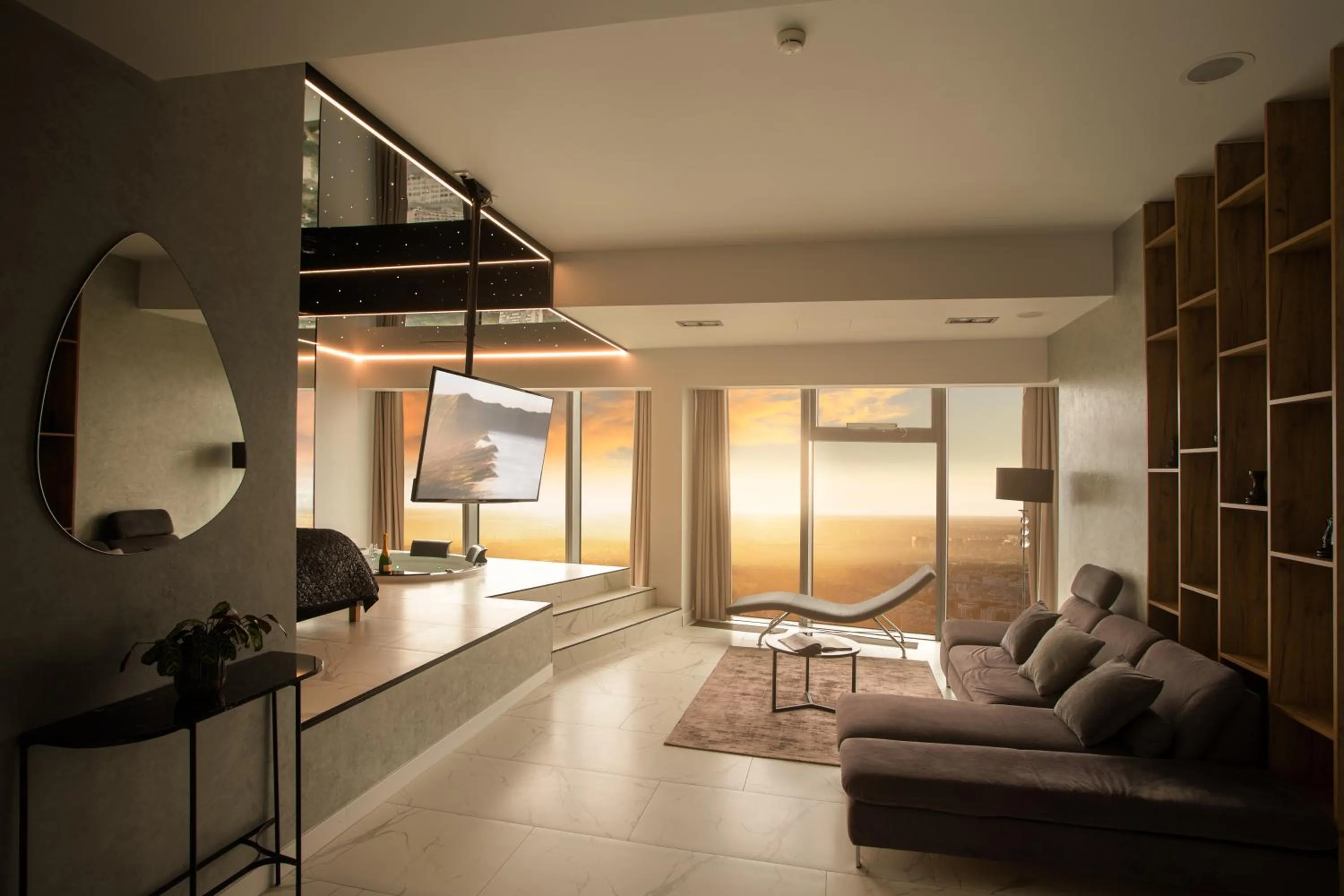 TV and multimedia in In The Sky - Apartamenty w Sky Tower