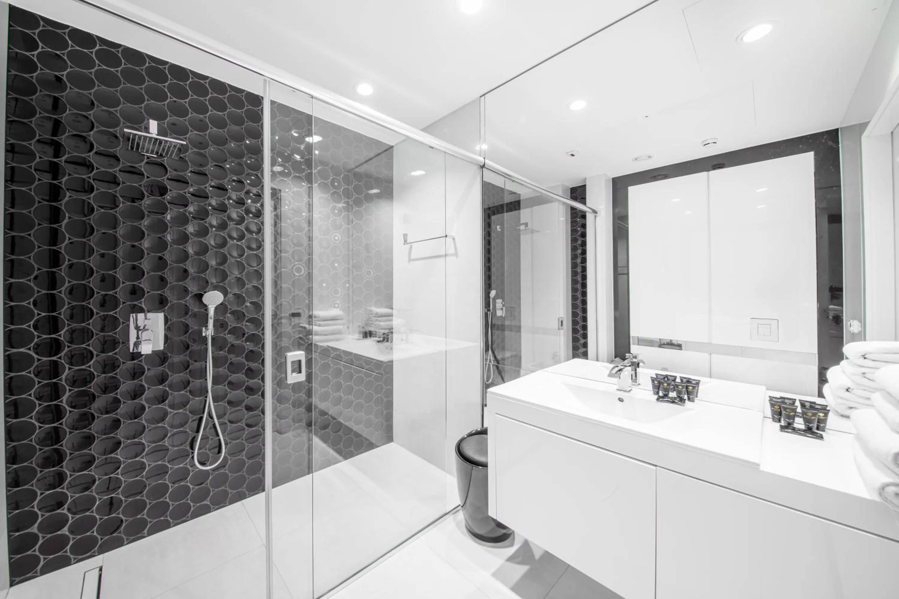 Bathroom in In The Sky - Apartamenty w Sky Tower