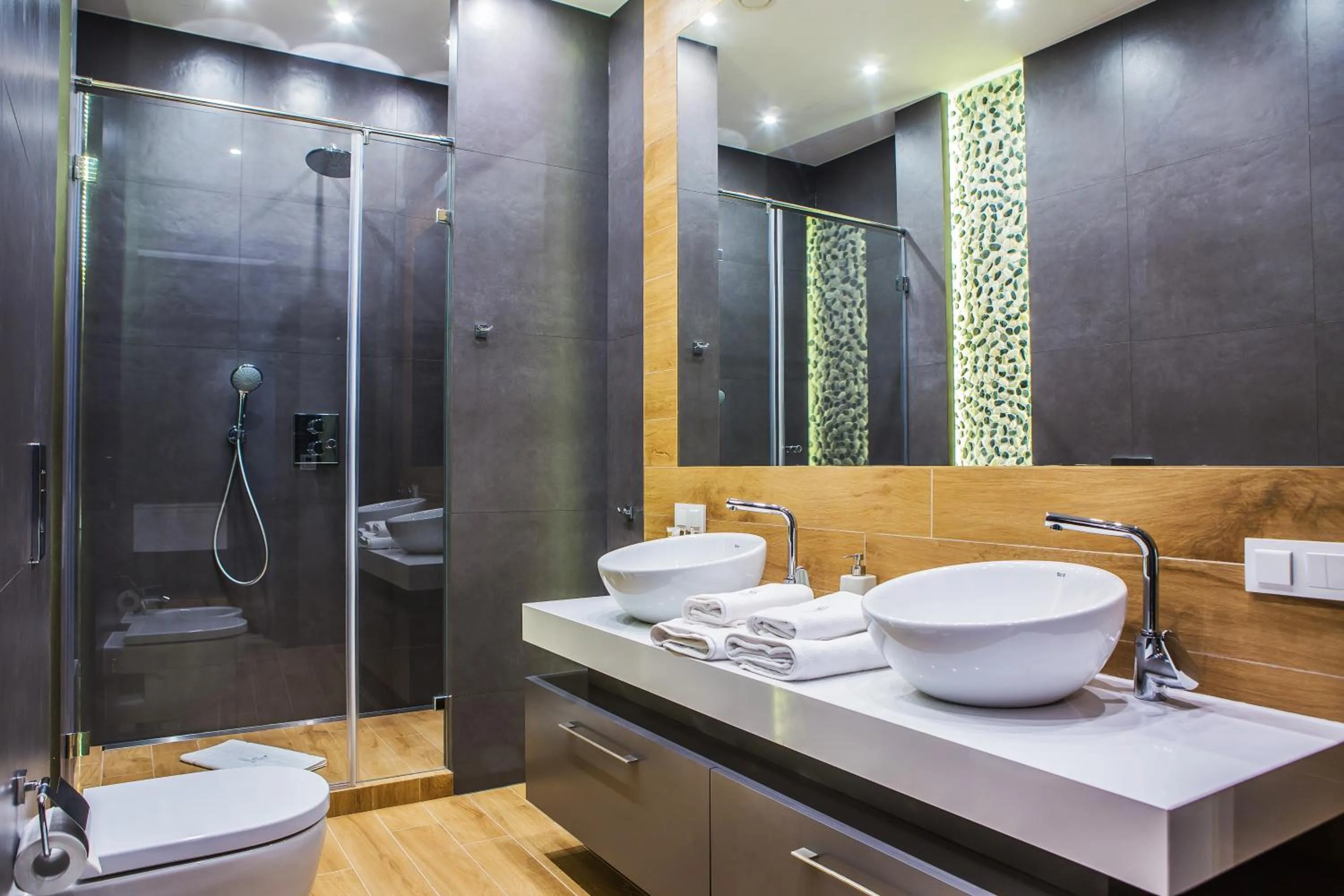 Bathroom in In The Sky - Apartamenty w Sky Tower