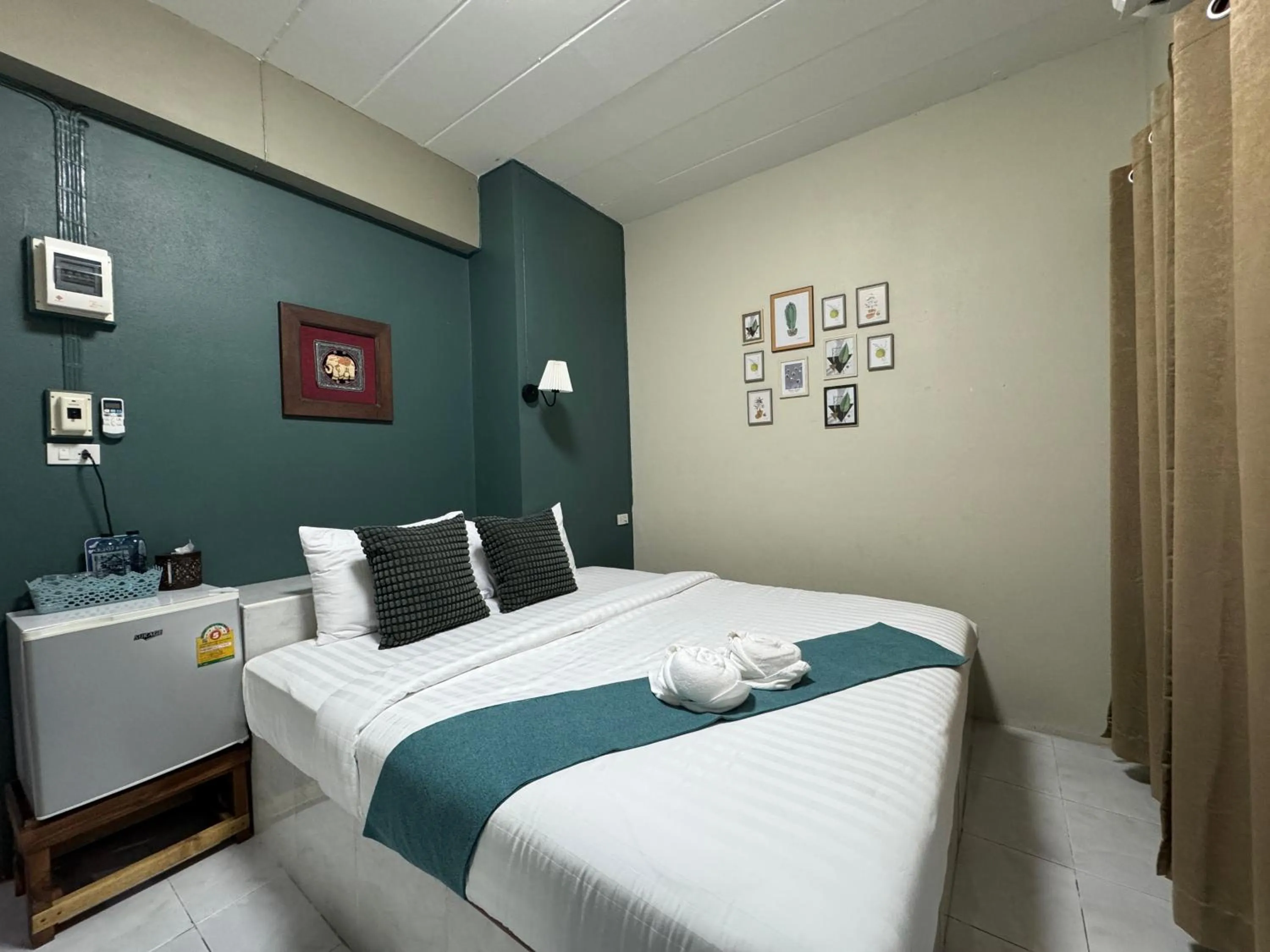 Bed in Paksina Hotel