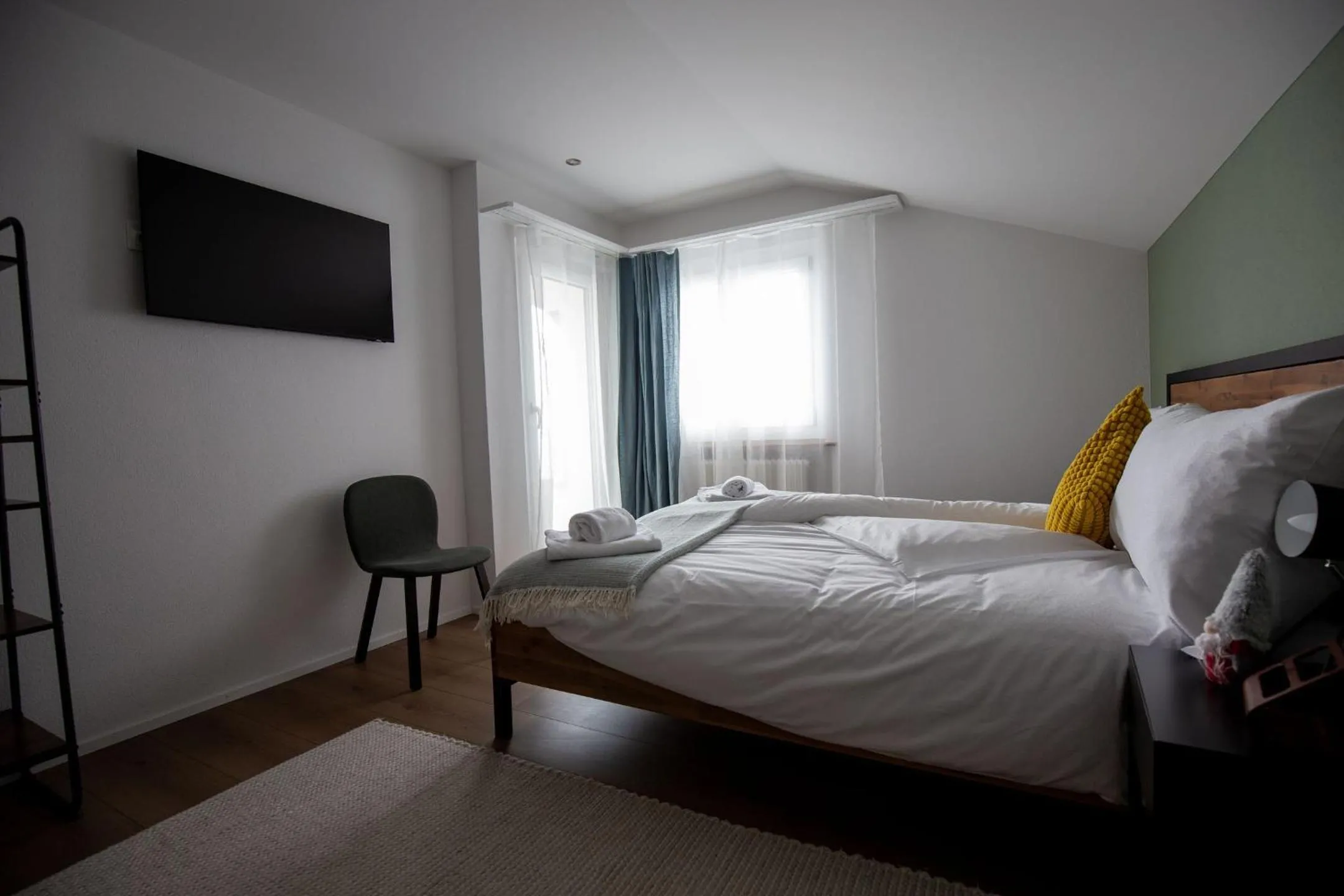 Double Room with Mountain View in Résidence Bellevue - Hôtel et Studios