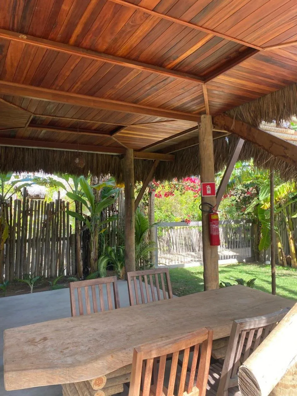Seating area in Villa Caravelas Praia de Moitas