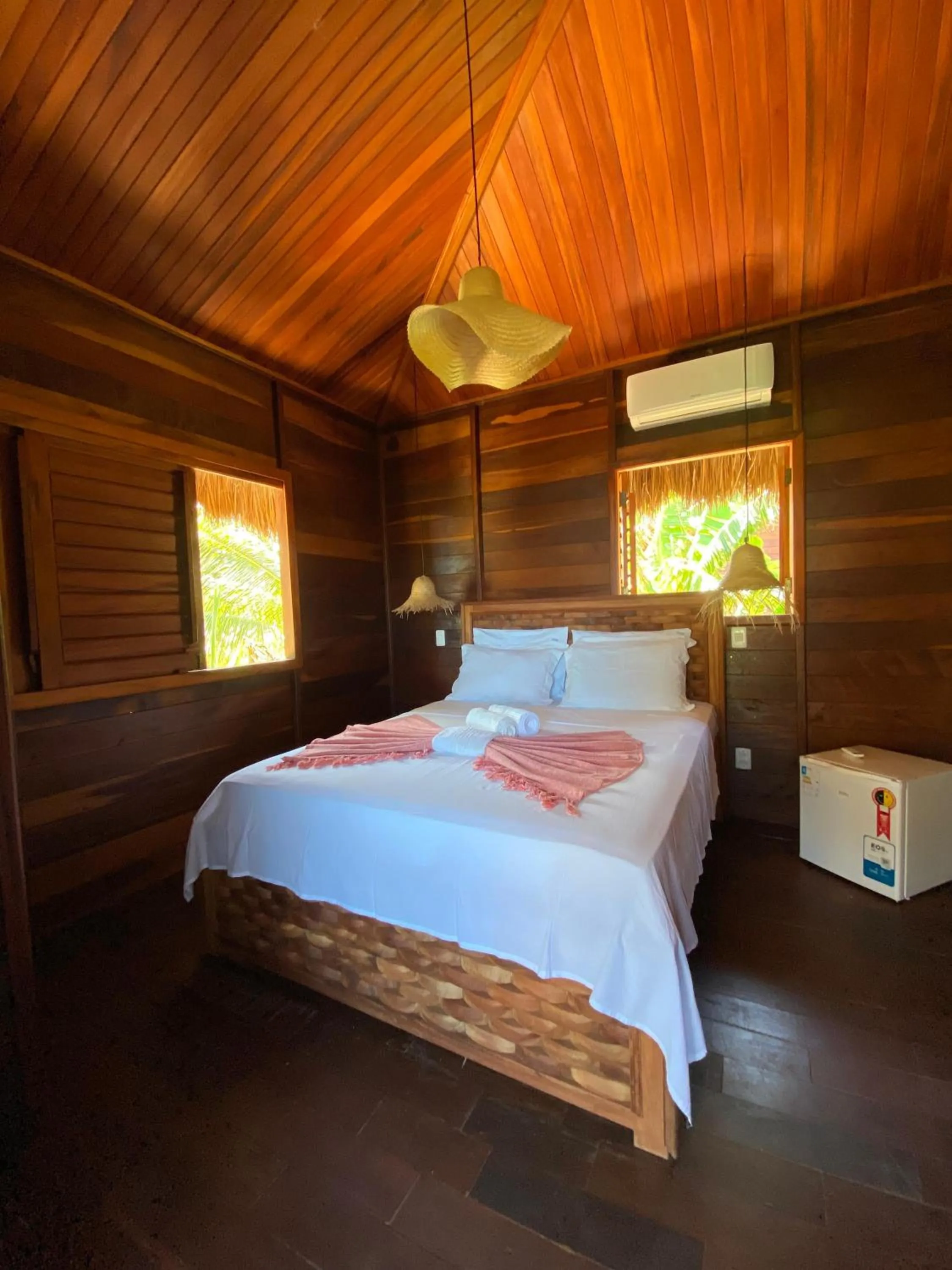 Bed in Villa Caravelas Praia de Moitas