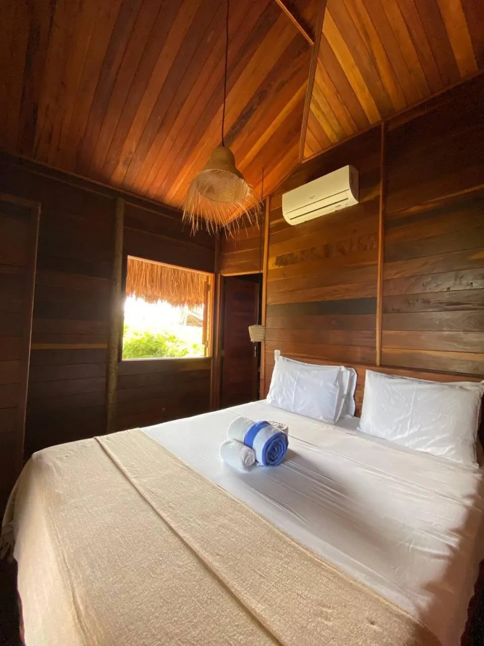 Bedroom, Bed in Villa Caravelas Praia de Moitas