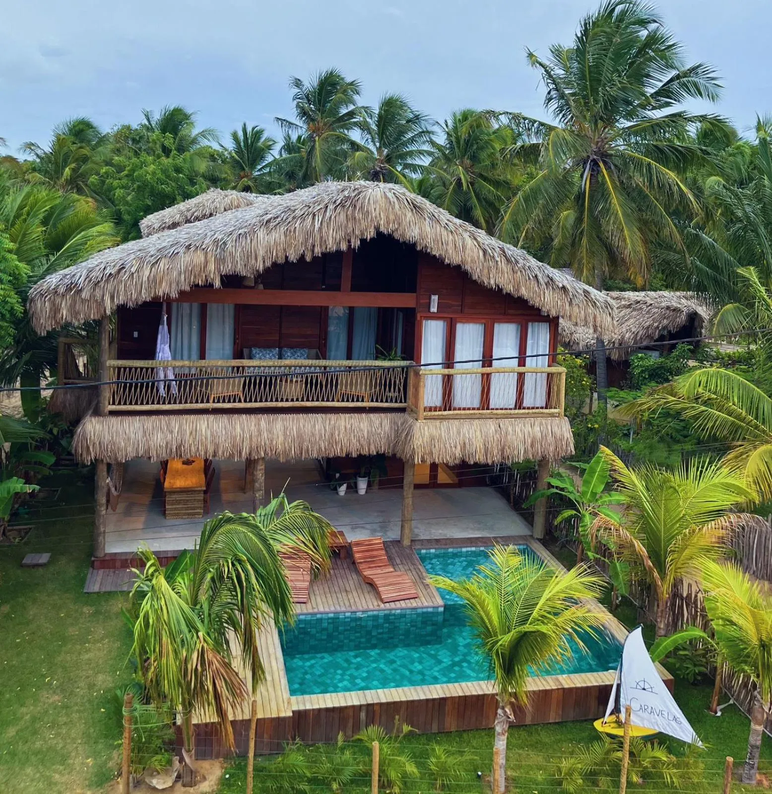 Day in Villa Caravelas Praia de Moitas